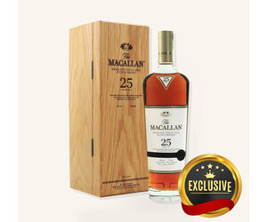 The Macallan 25 Yr Sherry Oak Single Malt Scotch Whisky 2024 $2646