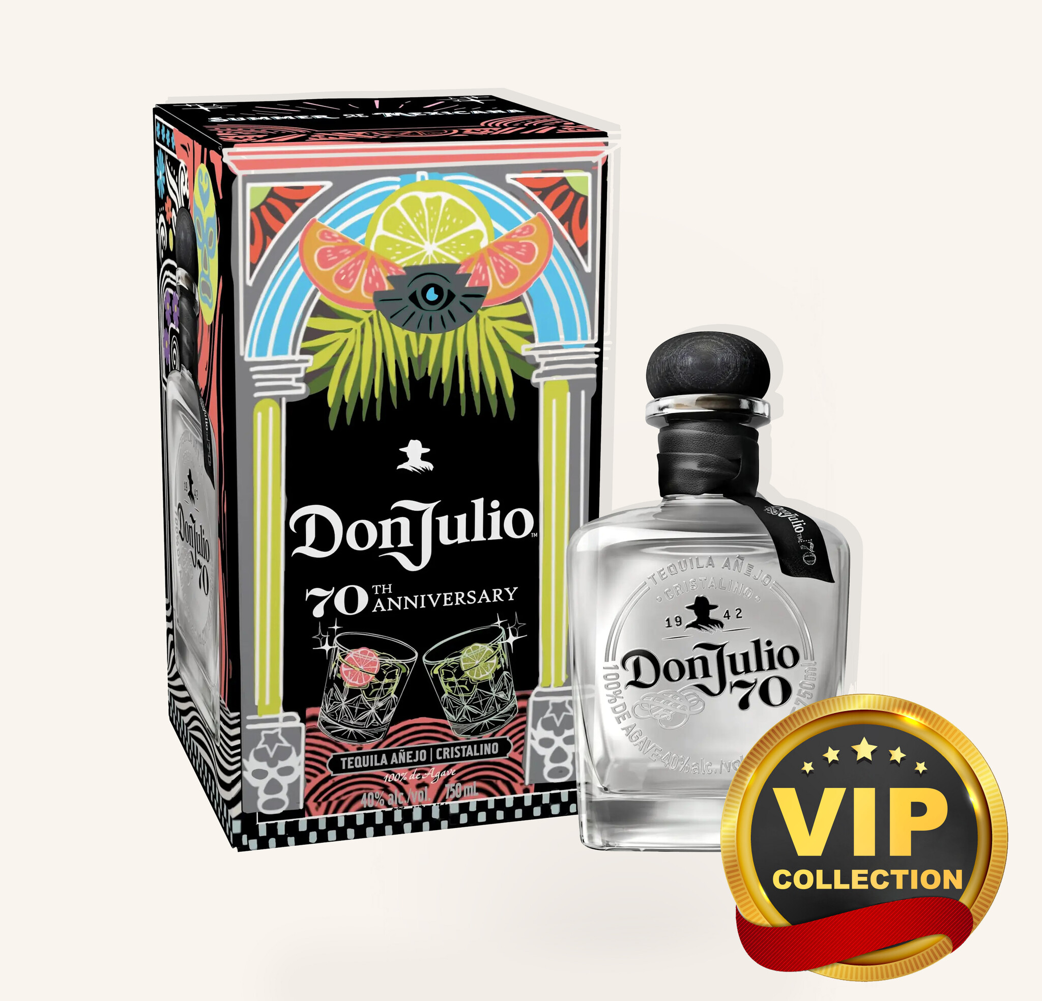 Don Julio 70 Cristalino ドンフリオ 750ml Don Julio 70 Añejo Cristalino Tequila » Buy Online 🥃 – Flaviar