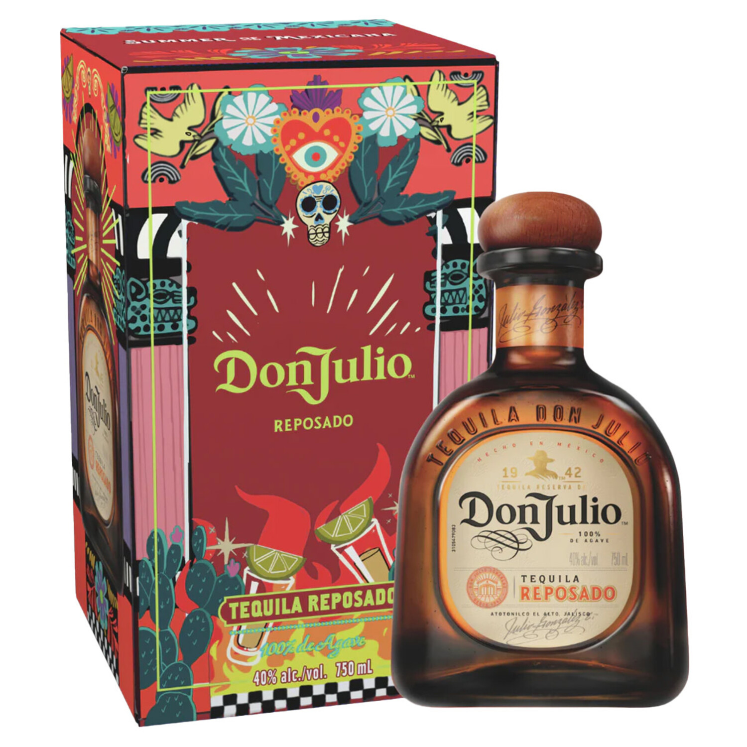 Don Julio Tequila Reposado Summer Of Mexicana 750ml $59 - Uncle