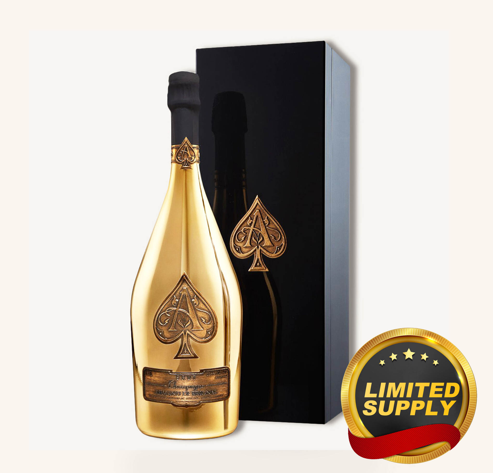 Armand De Brignac Ace Of Spade Champagne Gold Brut 1.5L $649