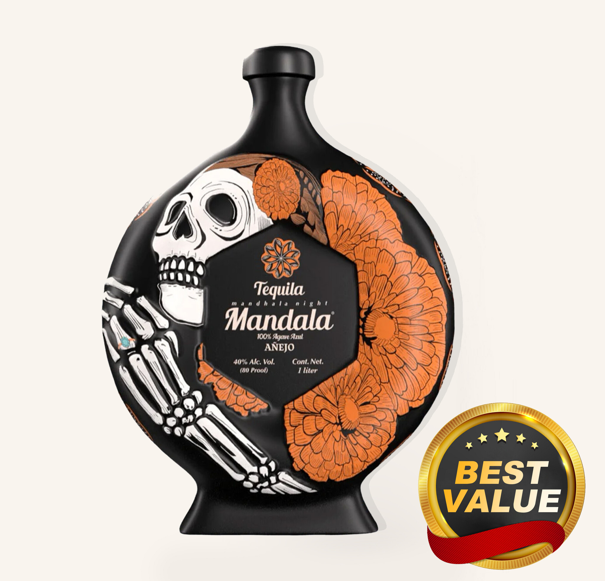Mandala Dia De Los Muertos Life After Death 2025 Anejo Tequila
