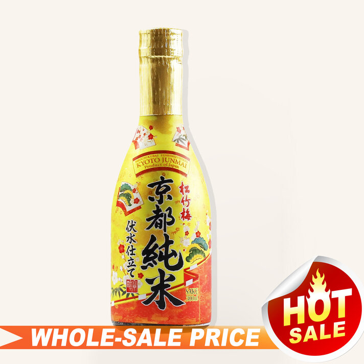 Sho Chiku Bai Shirakabegura Tokubetsu Junmai Sake 300ml $13