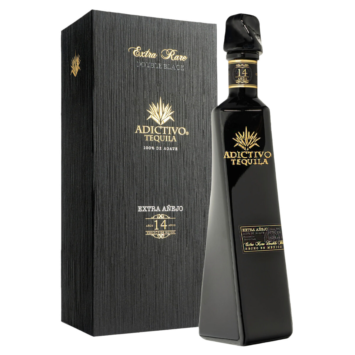 Adictivo Tequila 14 Anos Extra Rare Double Black Kings Extra $629