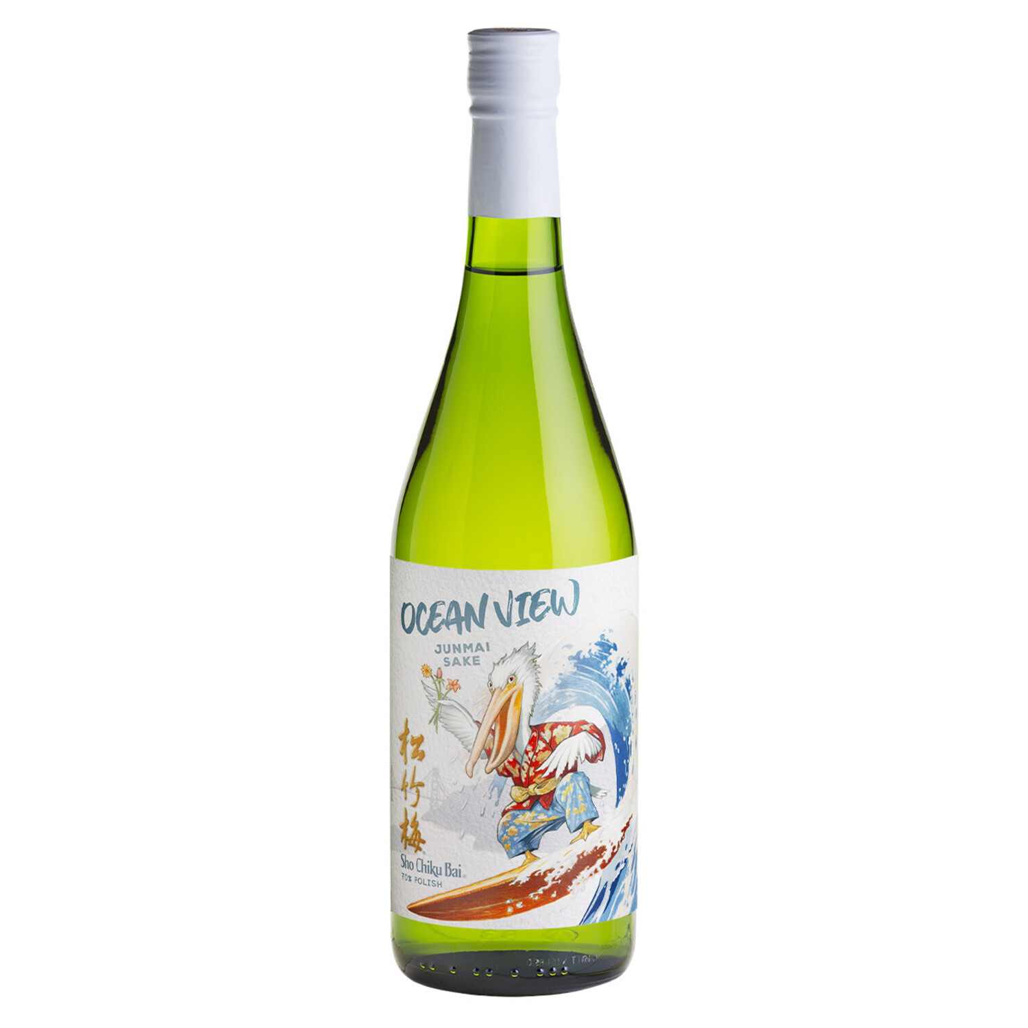 Sho Chiku Bai Ocean View Junmai Sake 750ml $17 - Uncle Fossil