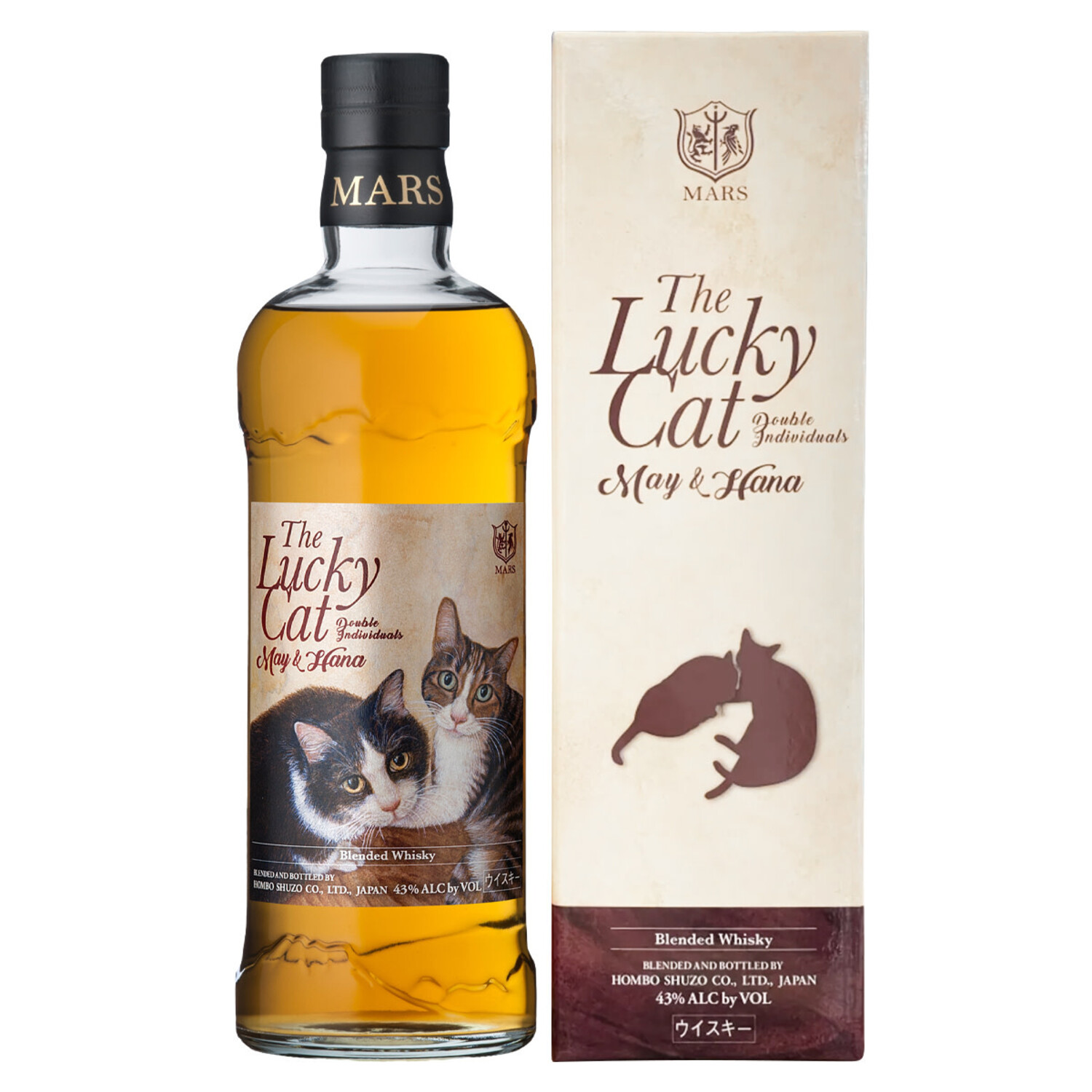 Mars The Lucky Cat May & Hana Japanese Whisky 700ml 2025 $86