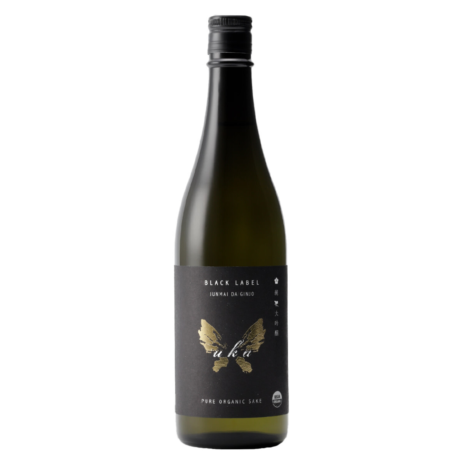 Uka Black Label Junmai Daiginjo Sake 720ml $41 - Uncle Fossil