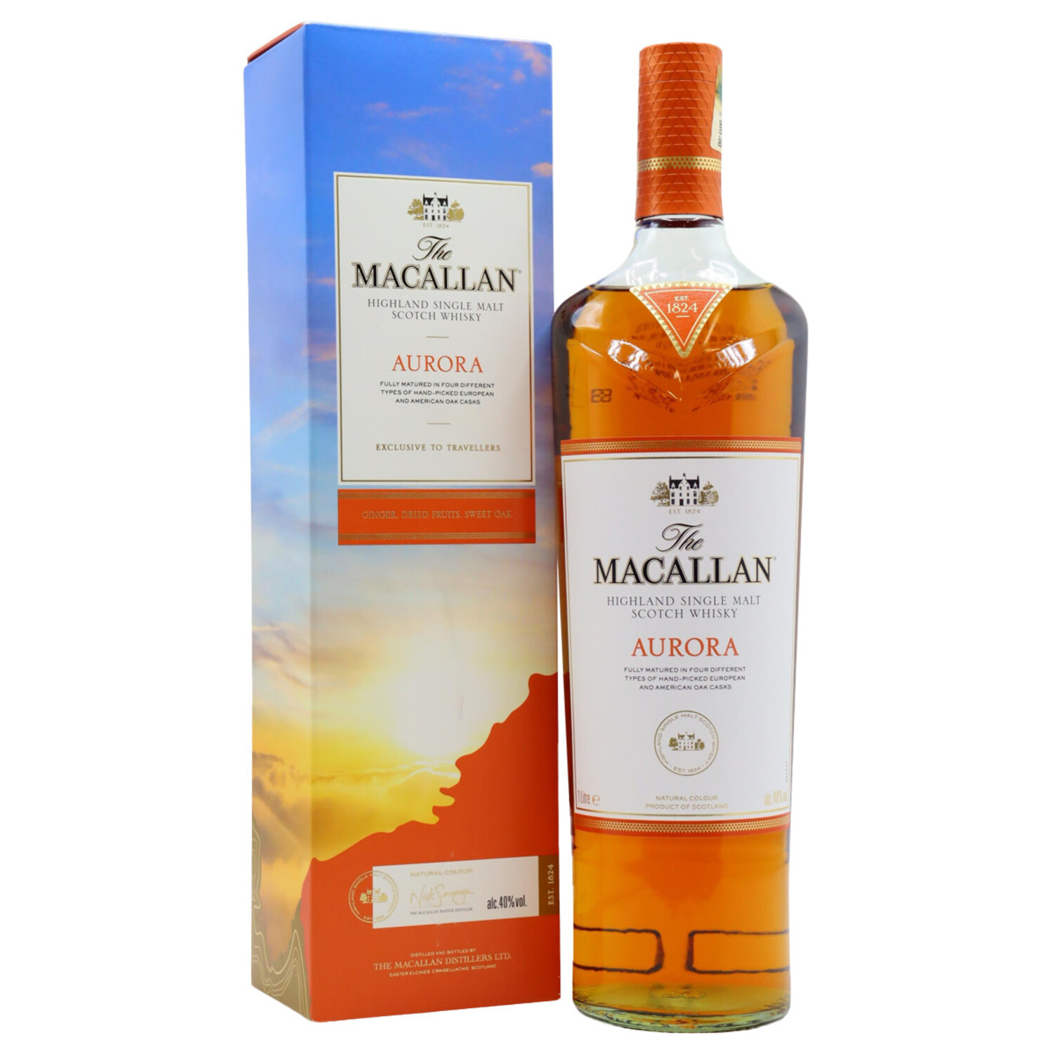【免税店限定】ザ・マッカラン オーロラ 1L Macallan Aurora Single Malt Scotch Whisky 2019 Release 1L $495