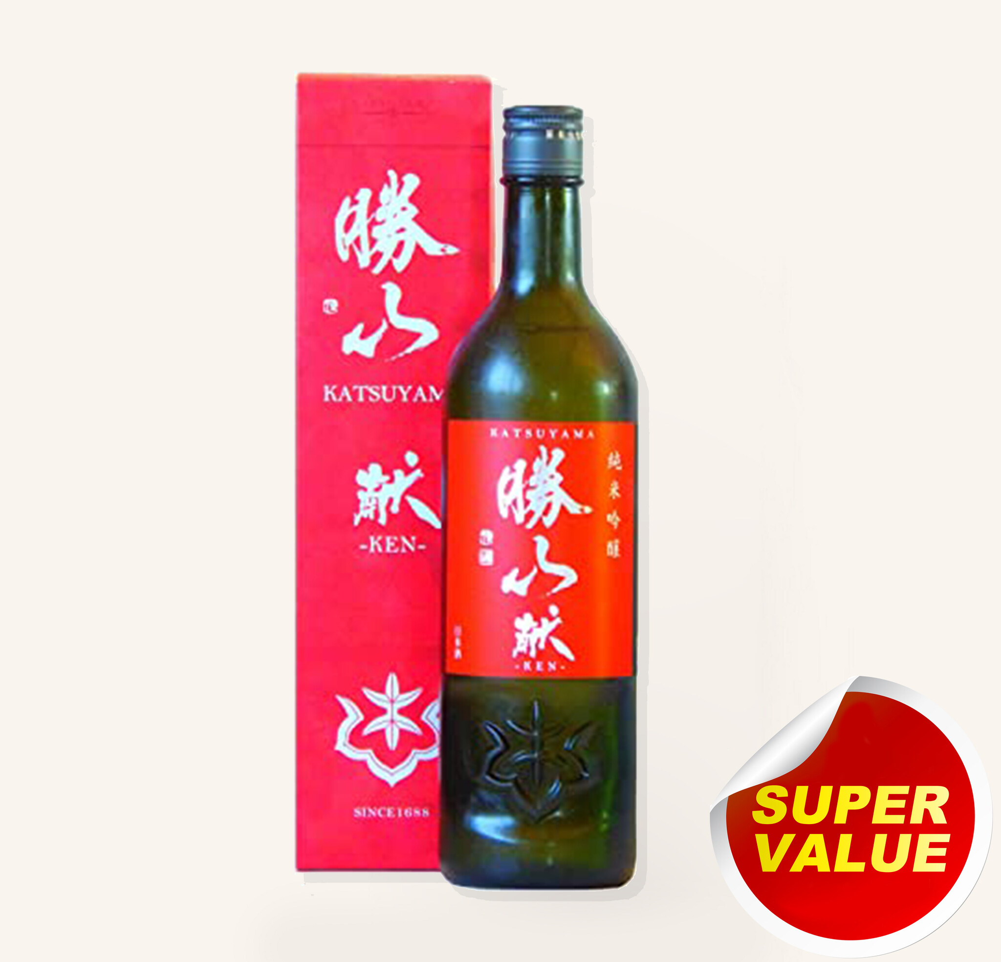 【カモミール】　◆歙州門字硯◆水波紋・眉子紋◆約九吋◆唐木塗箱◆龍尾山 Katsuyama Ken Junmai Ginjo 720ml 勝山纯米吟酿献$45 - Uncle Fossil