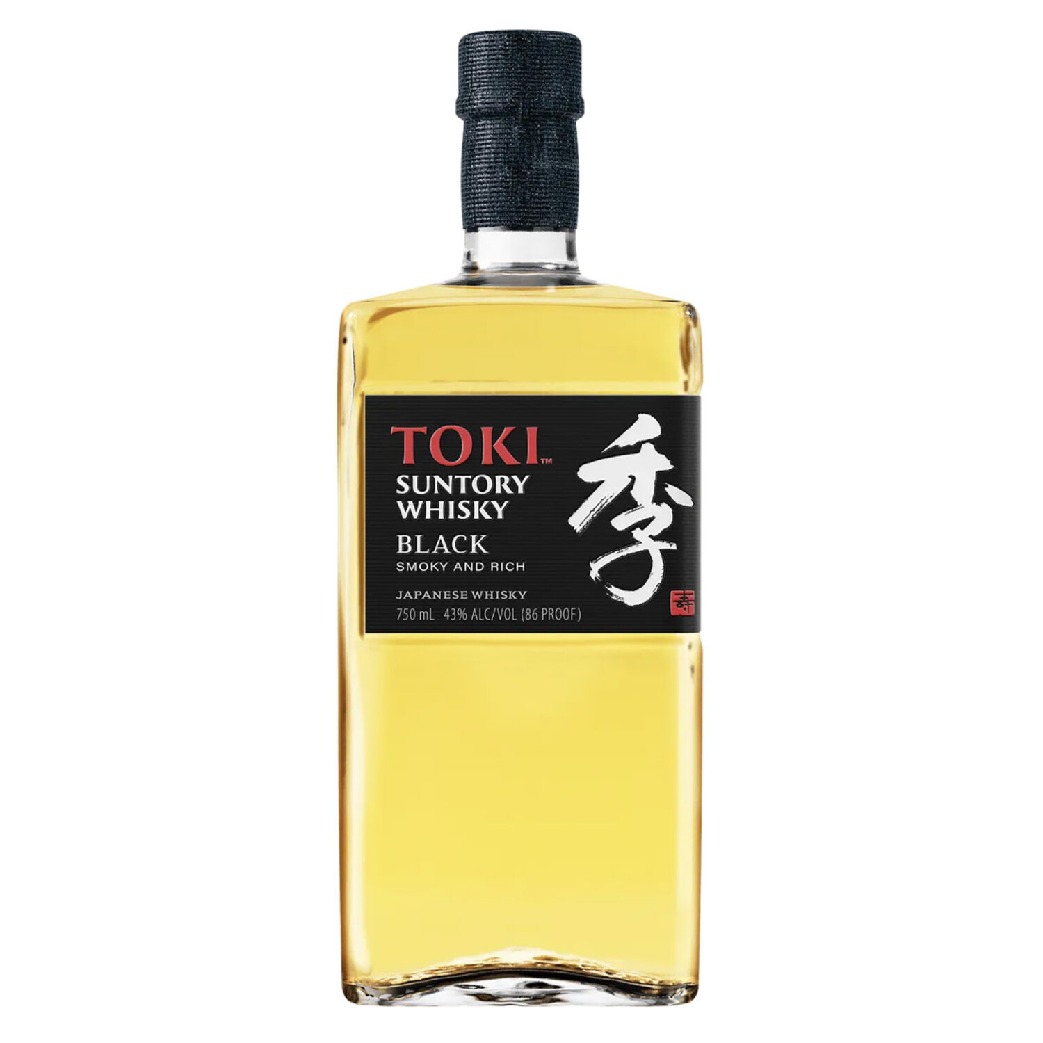 Suntory Toki Black Smoky And Rich Japanese Whisky 750ml季 $42