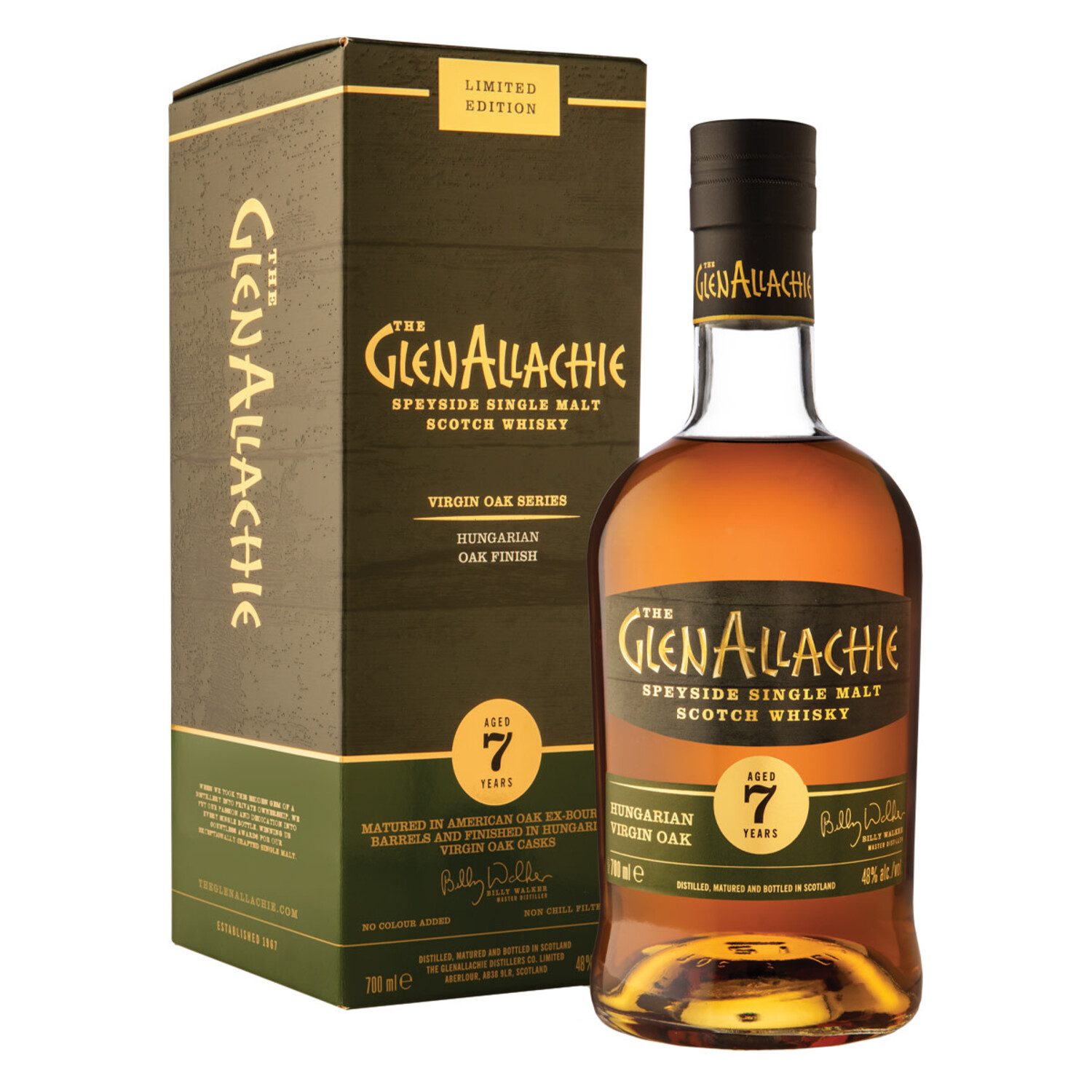 Glenallachie 7 Year Old Hungarian Virgin Oak Scotch Whisky $53