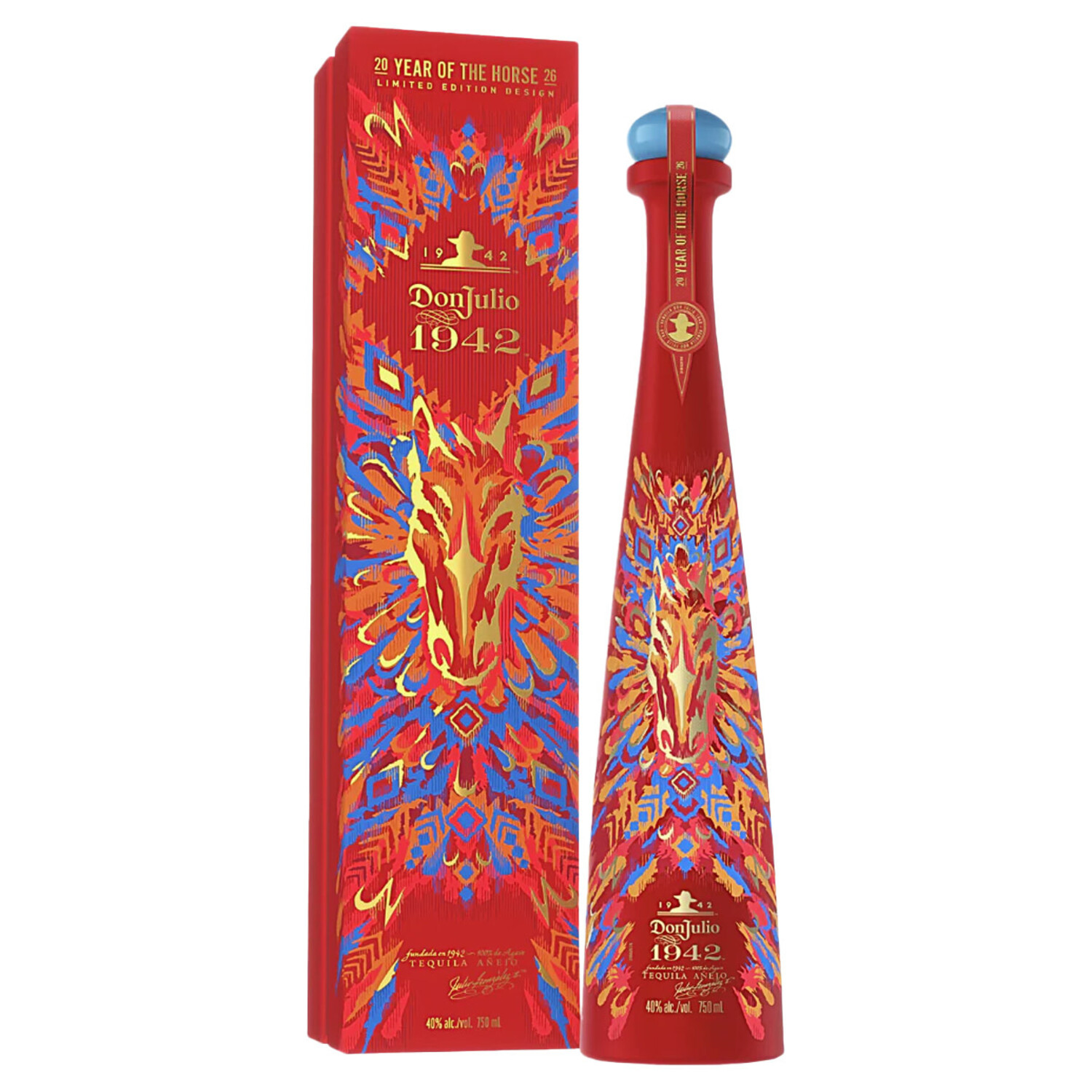 Don Julio 1942 Year of the Horse 2026 Tequila Anejo 750ml $183