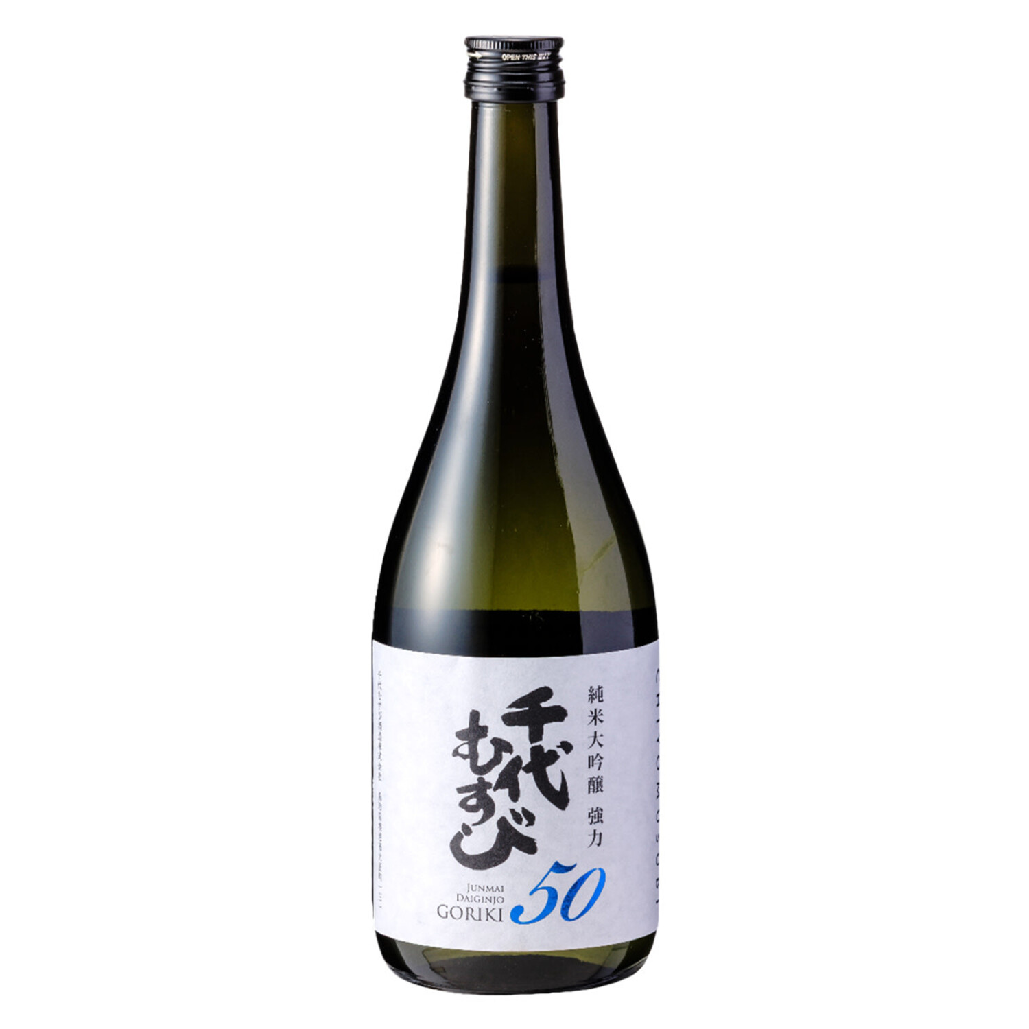 Chiyomusubi Goriki Junmai Daiginjo 50 Sake 720ml $45 - Uncle