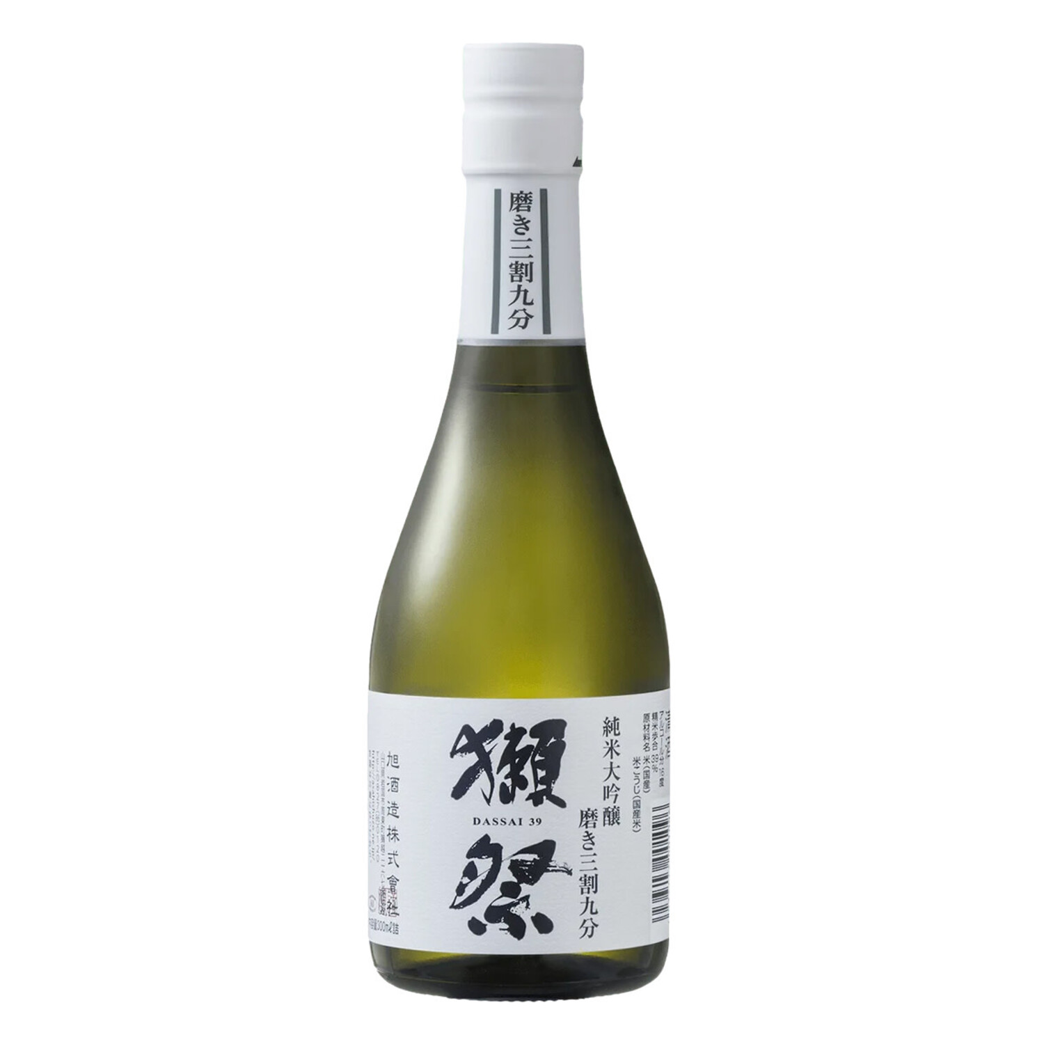 Dassai 39 Junmai Daiginjo Sake 300ml 獭祭 純米大吟釀 $32 - Uncle