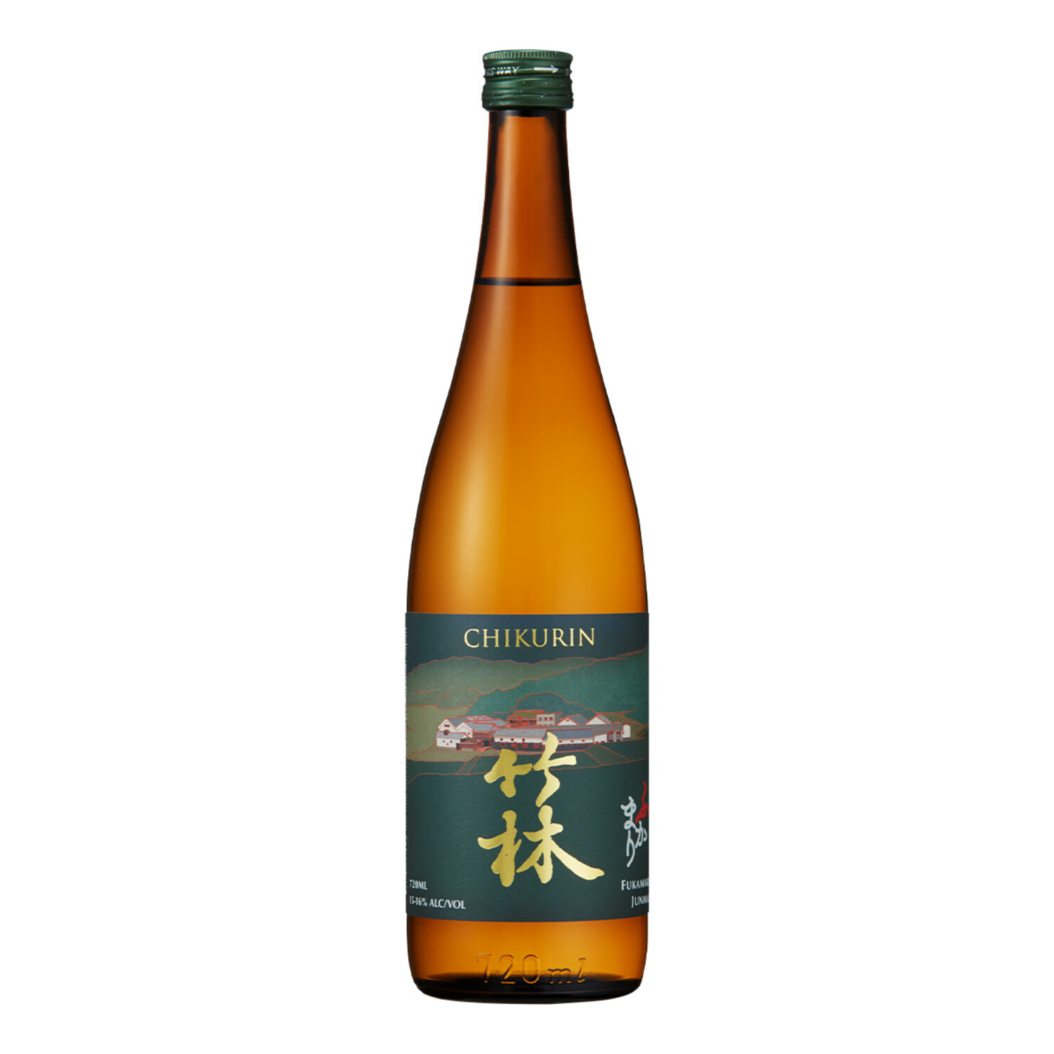 Chikurin Fukamari Junmai Deep Field 720ml 竹林深化純米酒$38