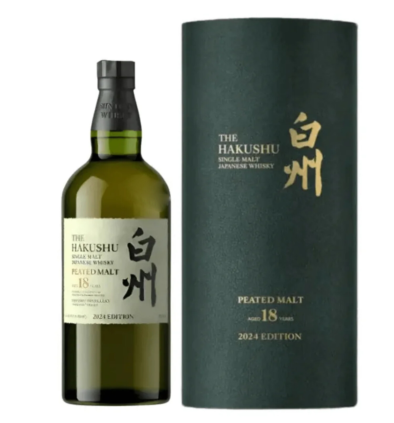 The Hakushu 18Yr Single Malt Japanese Whisky 700ml 白州(2024