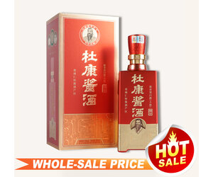 皇龍将　53% ５００ｍl JiuZu DuKang Jiang Jiu Jingpin 500ml 杜康酱酒精品红$53 - Uncle