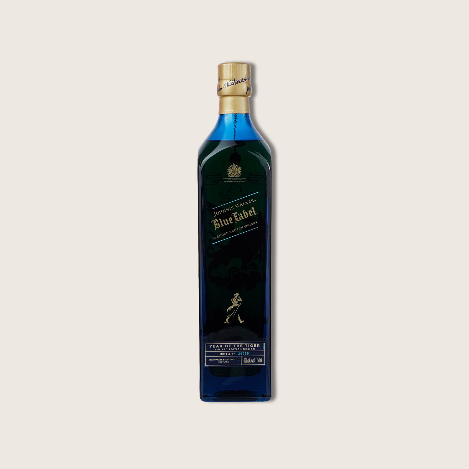 Johnnie Walker Blue Label Year of Tiger 750ml $282 FREE DELIVERY