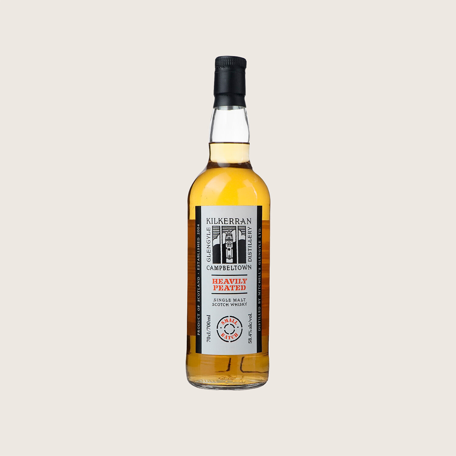 ウイスキー Kilkerran Heavily Peated 700ml Kilkerran Heavily Peated Single Malt Scotch Whisky Batch 12 $91