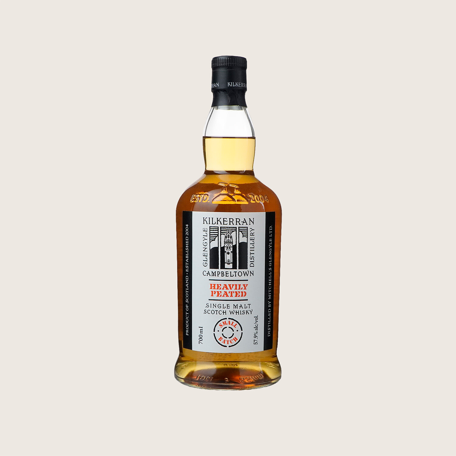 Kilkerran Heavily Peated Single Malt Scotch Whisky Batch 11 $94 Kilkerran Heavily Peated Single Malt Scotch Whisky Batch 11 $94