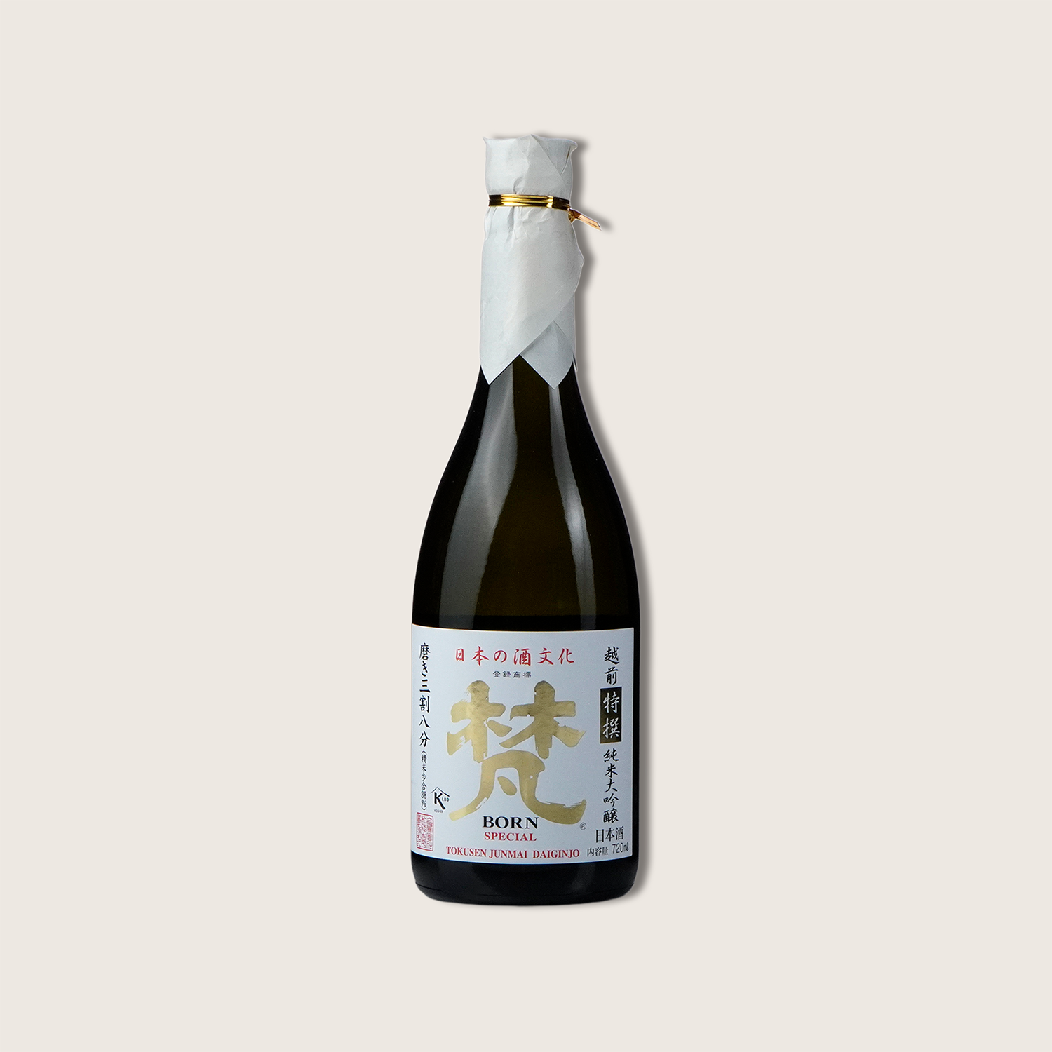 Born Tokusen Specially Limited Junmai Daiginjo 梵 720ml $88
