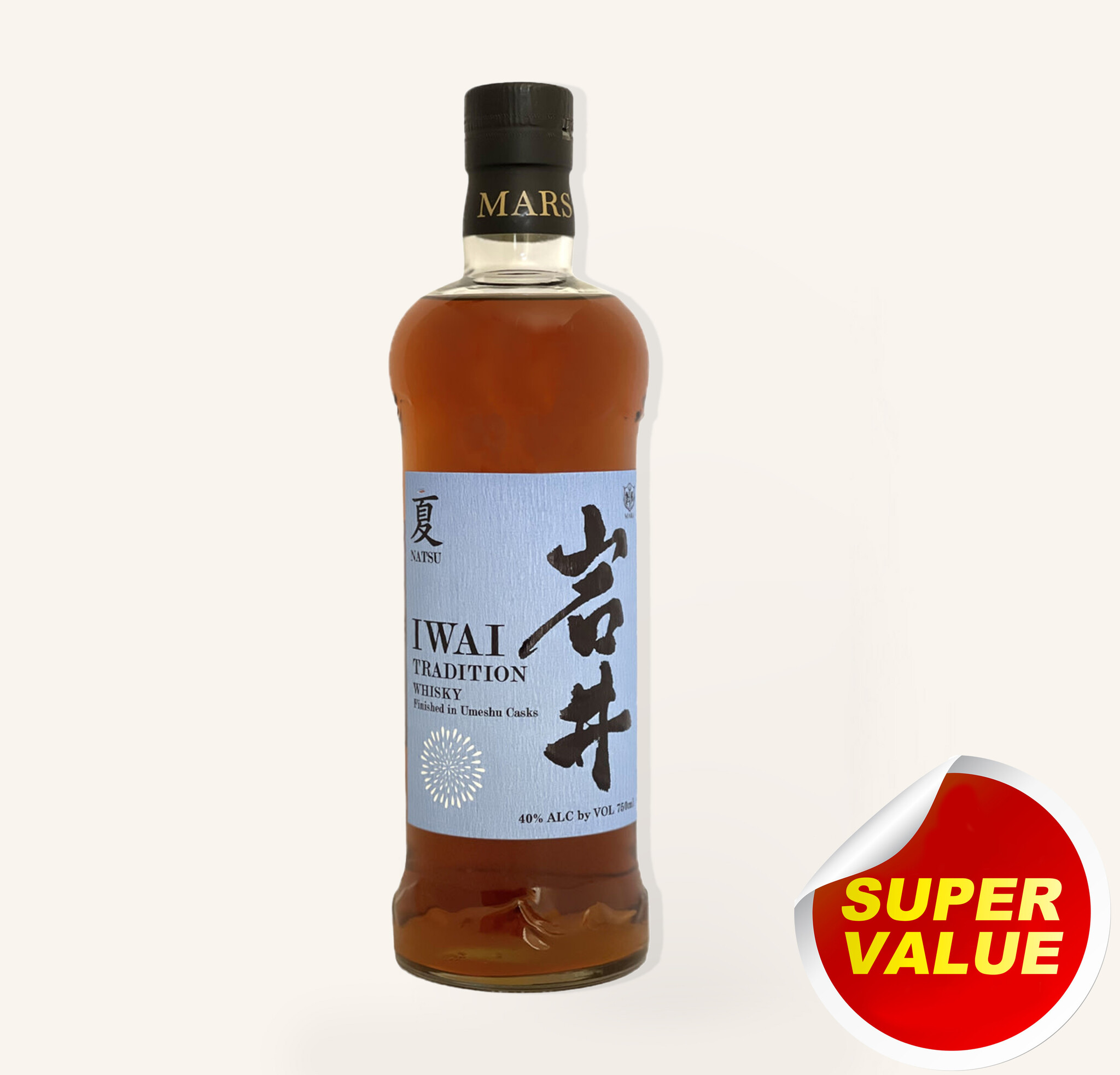 Mars Iwai Tradition Natsu Summer Ume Cask Japanese Whisky 750ml