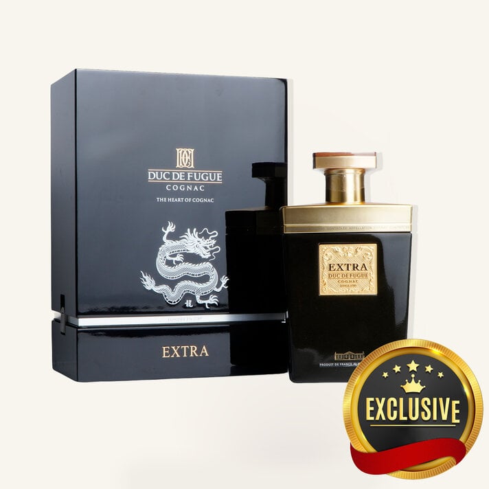 フランス産コニャック DUC DE FUGUE XO ヘリテージ 1L箱付き Duc de Fugue XO Heritage Extra Old Cognac Gift Set 1L $529 - Uncle