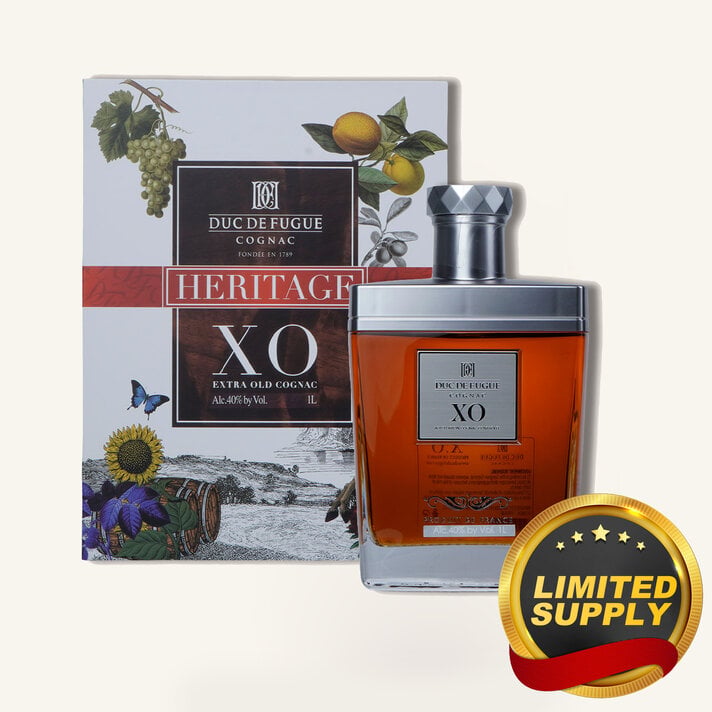 Duc de Fugue XO Heritage Extra Old Cognac Gift Set 1L $529 - Uncle