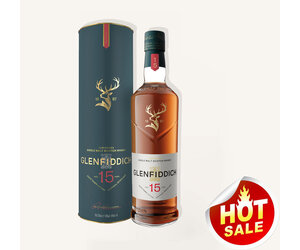 Glenfiddich Solera Reserve Single Malt Scotch Whiskey 15Yr $65