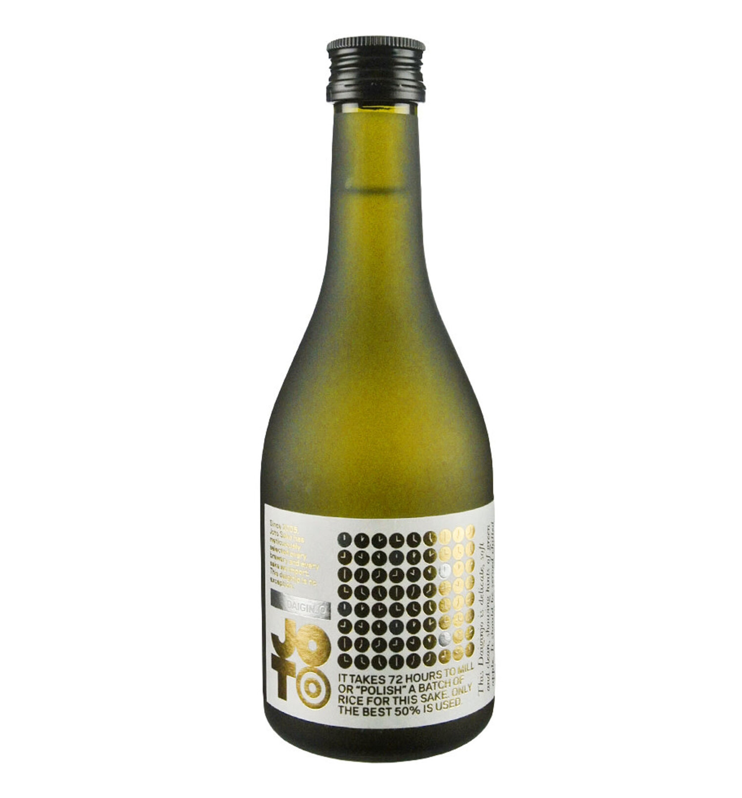 Joto One with the Clocks Daiginjo Sake 300ml 寿刀大吟醸 $22