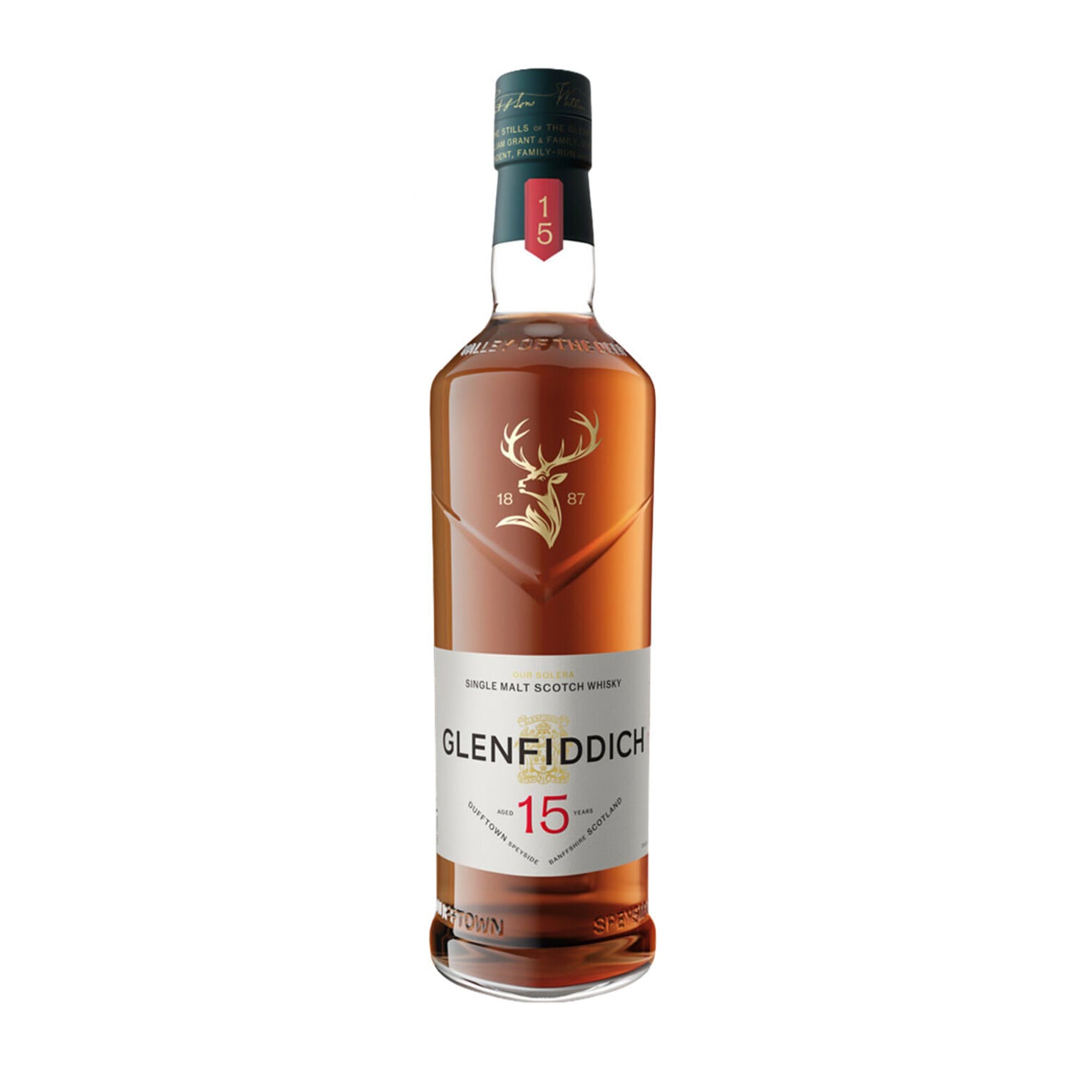 Glenfiddich Solera Reserve Single Malt Scotch Whiskey 15Yr $65