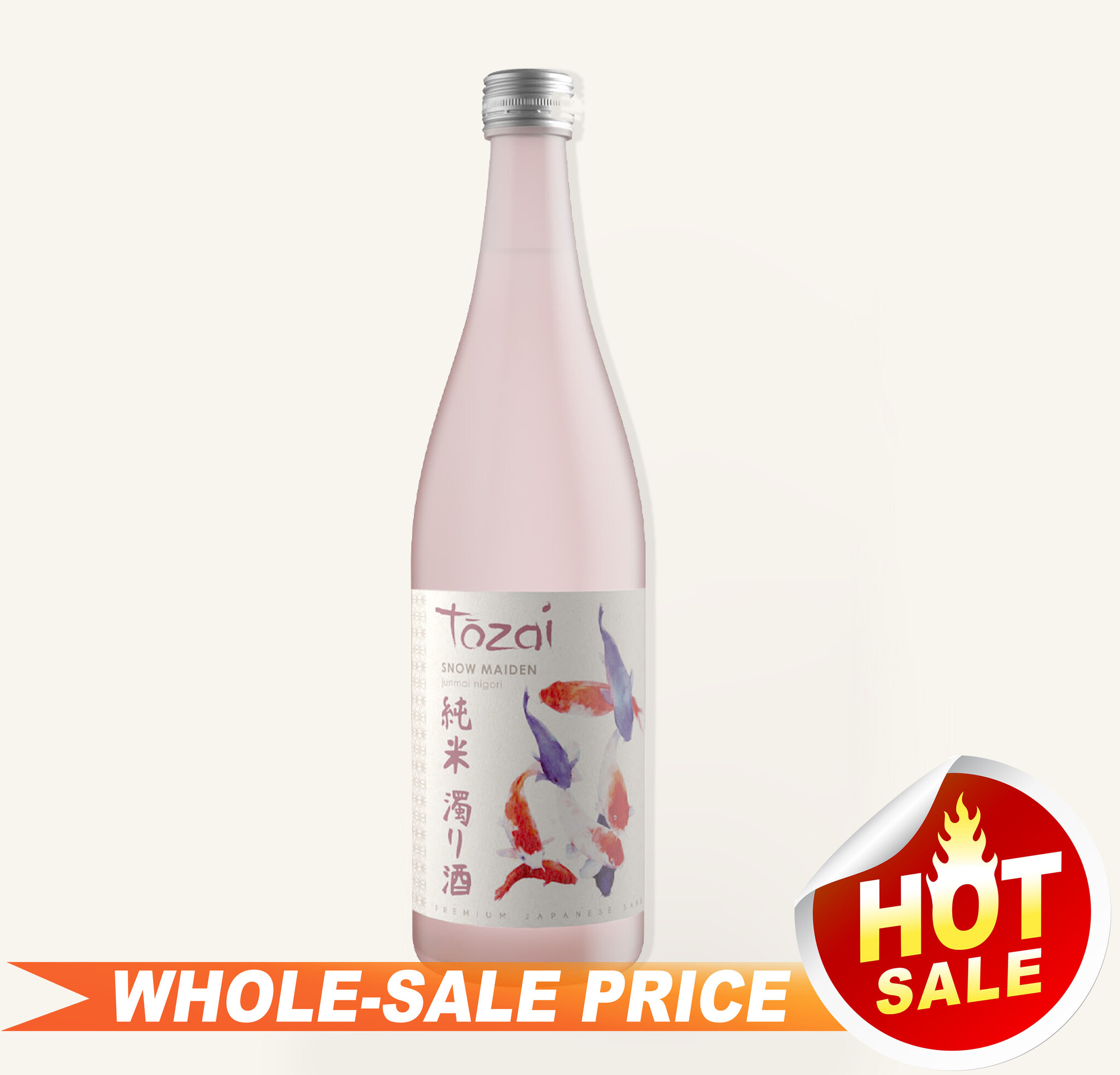 Tozai Junmai Nigori Snow Maiden Sake 720ml 東西雪娘純米濁酒 $21