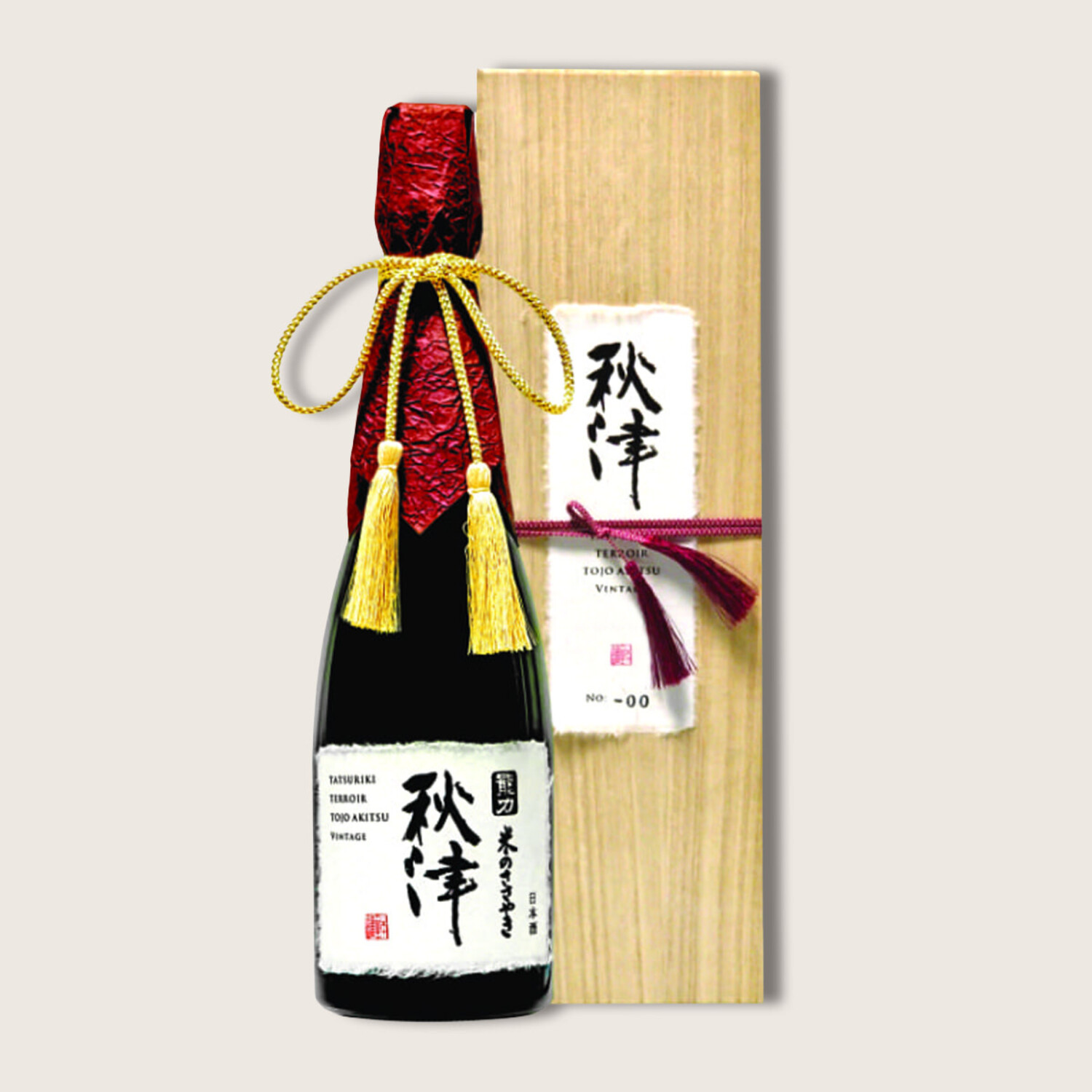 Tatsuriki Junmai Daiginjo Aged Vintage 2005 Akitsu Sake 720ml