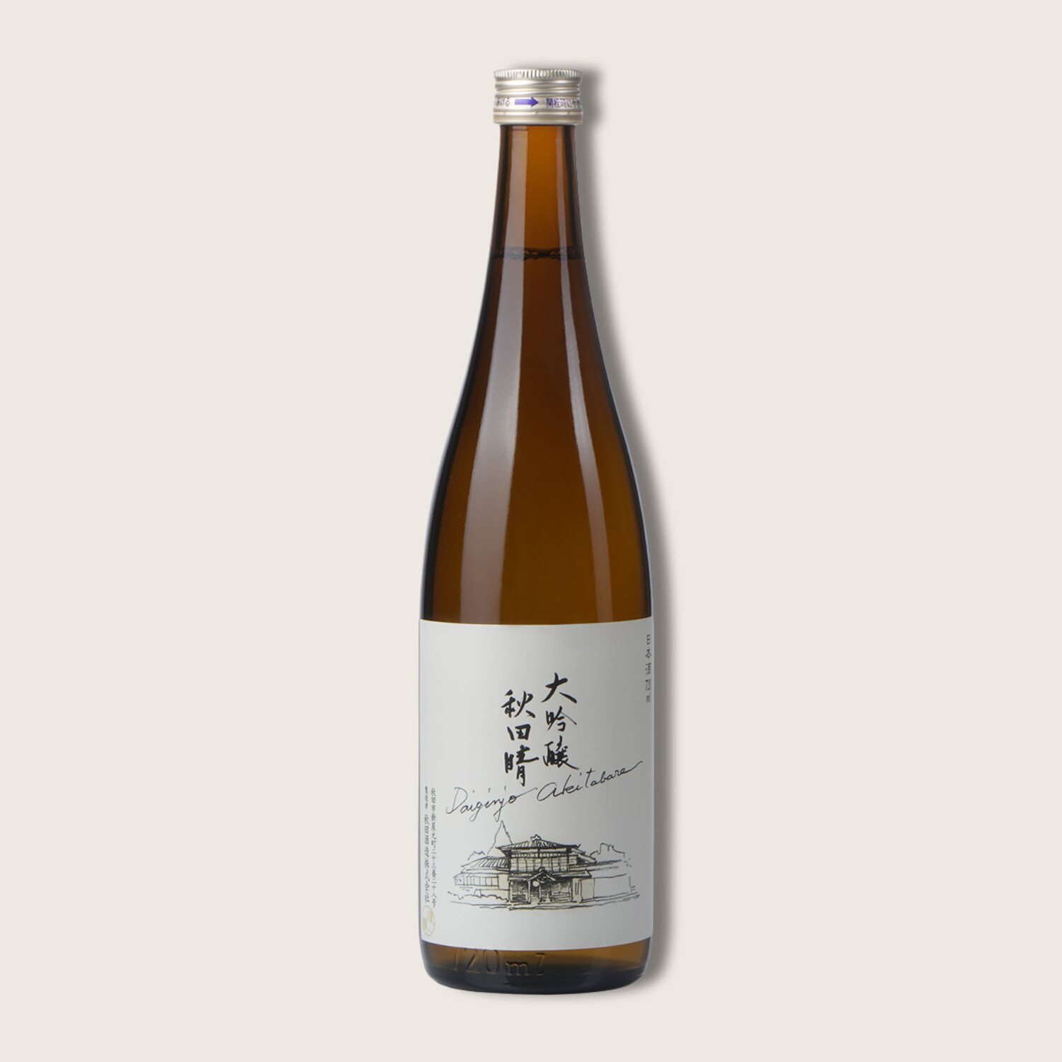 Akitabare Daiginjo Winter Blossom Daiginjo Sake 720ml $36 - Uncle