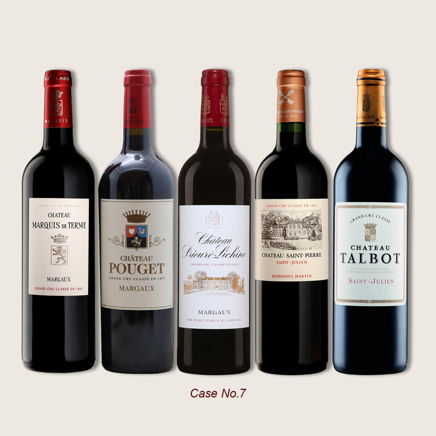 1855 Collection Grand Cru Classis Meloe & Graves 61 bottle 2012