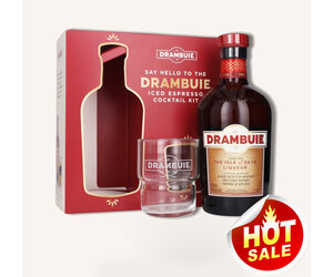 Drambuie Iced Espresso Cocktail Kit Gift Set 750ml $35 - Uncle