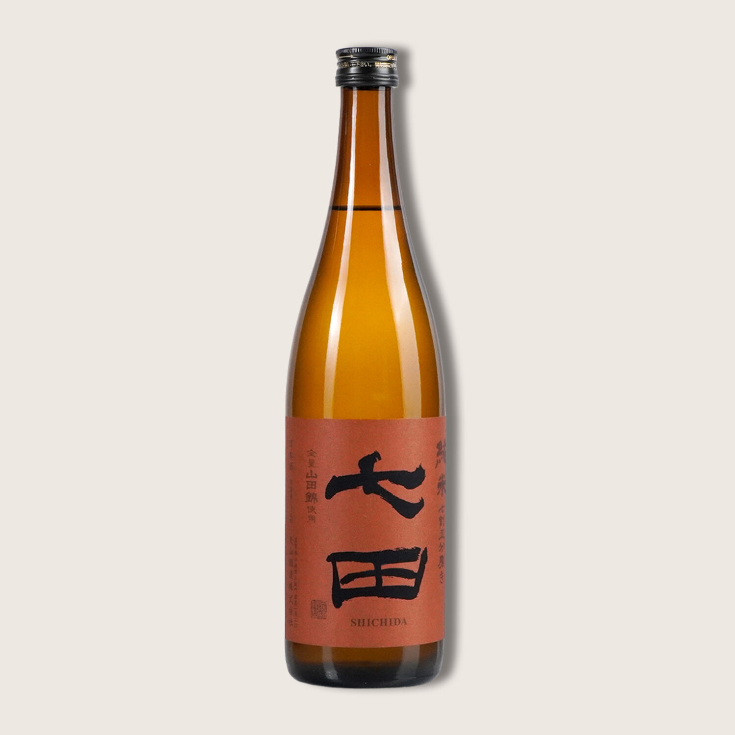 Shichida 75 Junmai 720ml $43 - Uncle Fossil Wine&Spirits