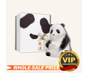 WuLiangYe Panda 500ml 五粮液熊猫酒$289 - Uncle Fossil Wine&Spirits