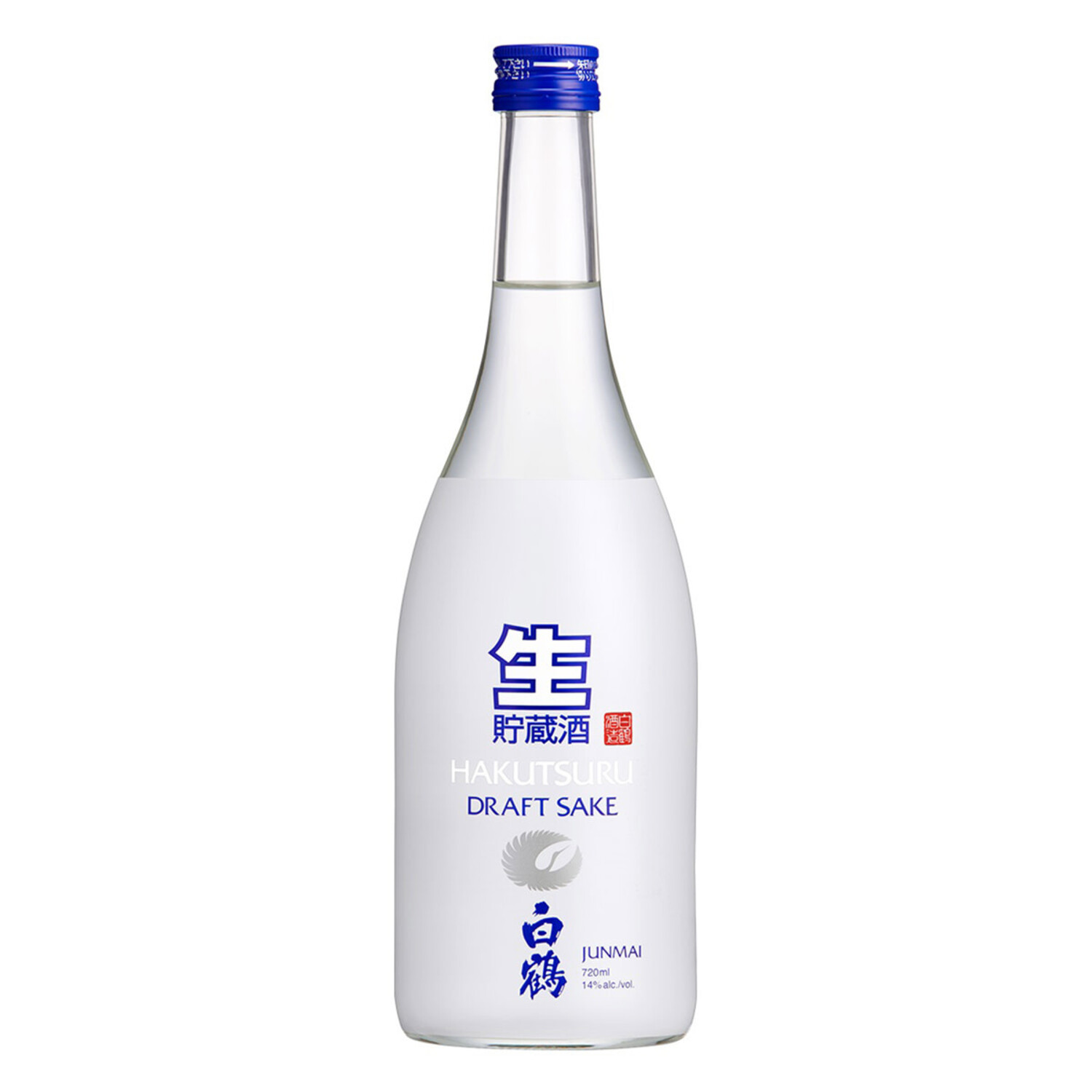 Hakutsuru Junmai Draft Sake 720ml 白鶴 特選純米 生貯蔵酒 $15