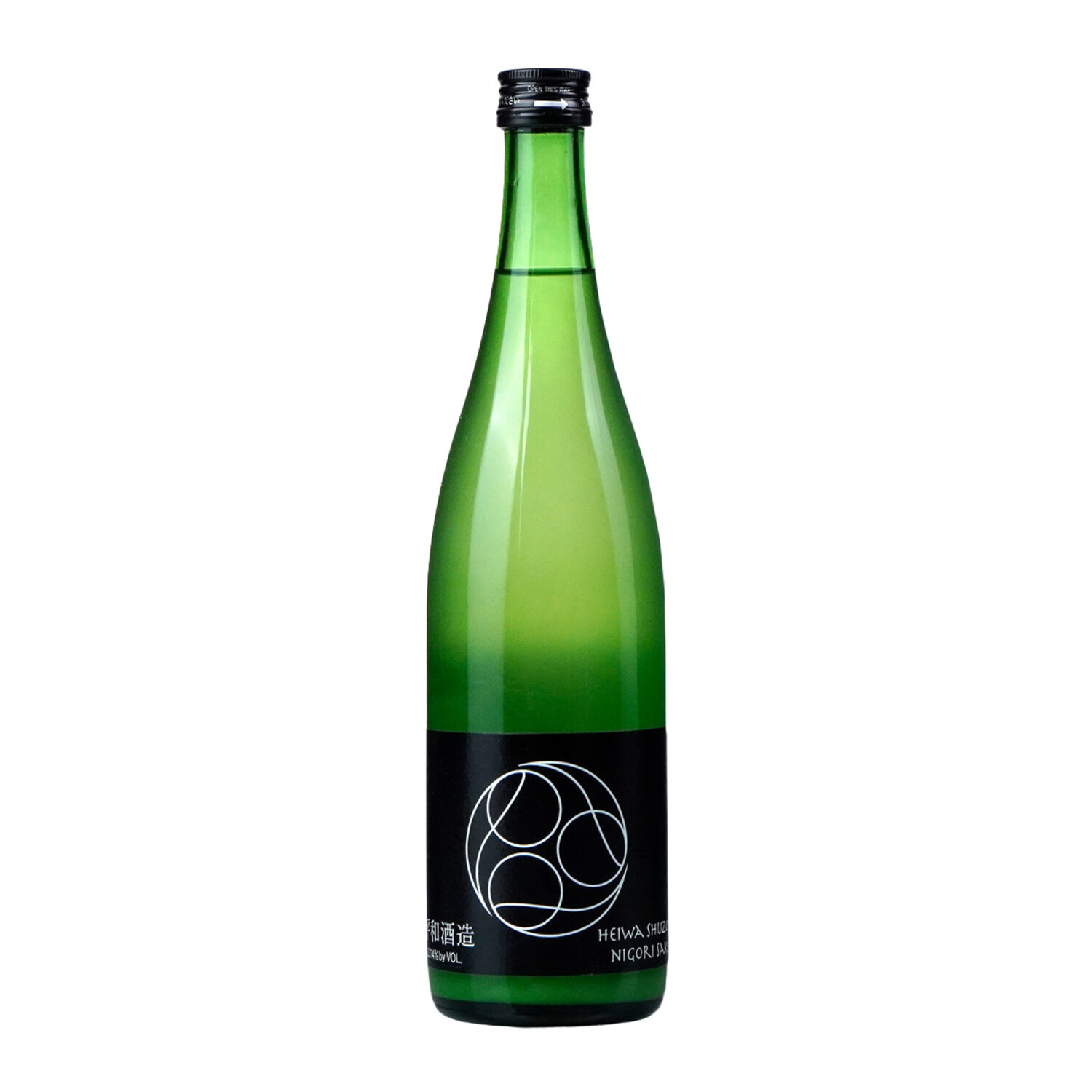 Heiwa Shuzou Nigori Sake 720ml 平和濁り酒 $33 - Uncle Fossil