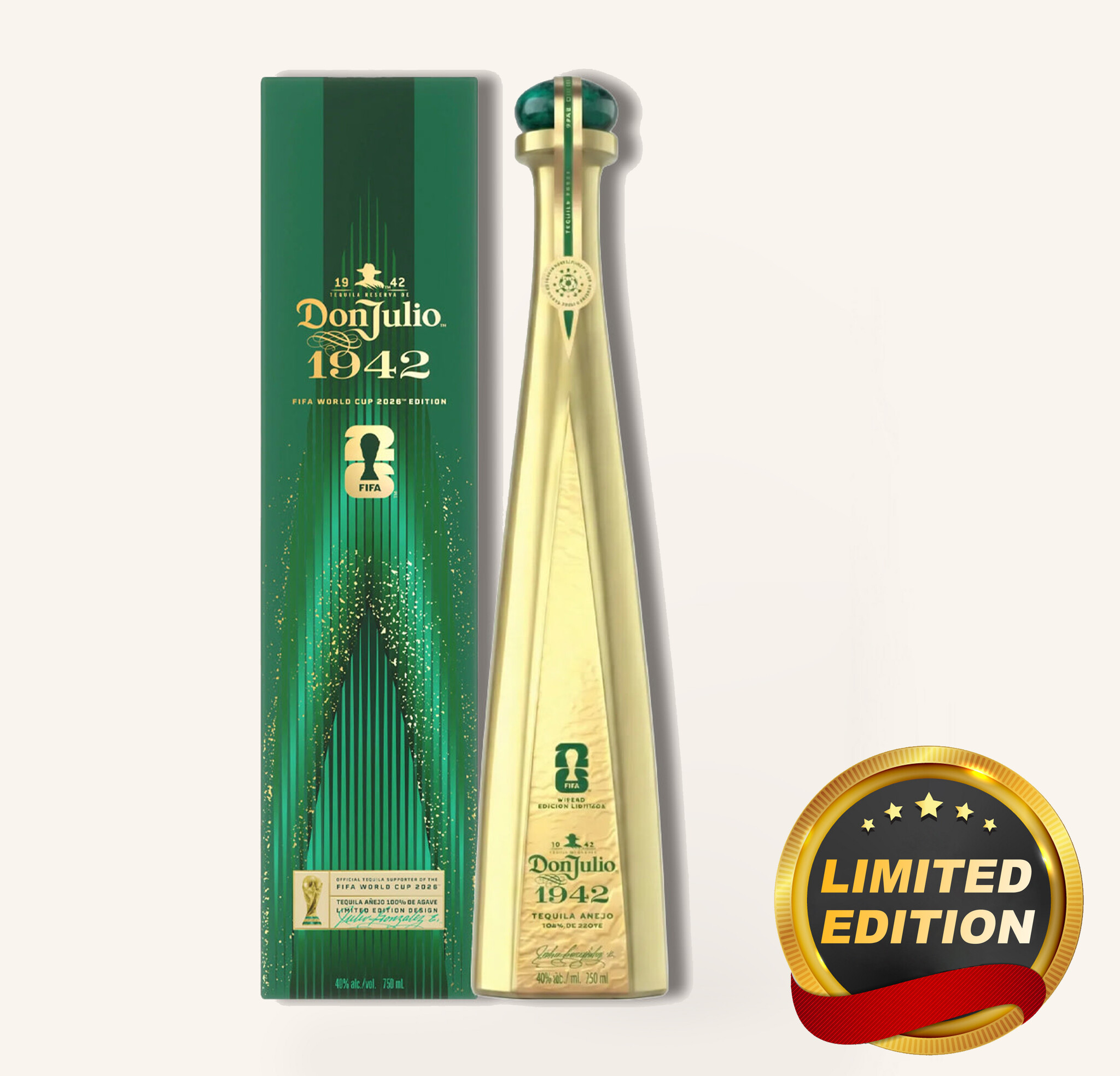 Don Julio 2本　1800 1本　まとめ売り Don Julio Tequila 1942 Anejo Fifa World Cup 2026 Limited Edition