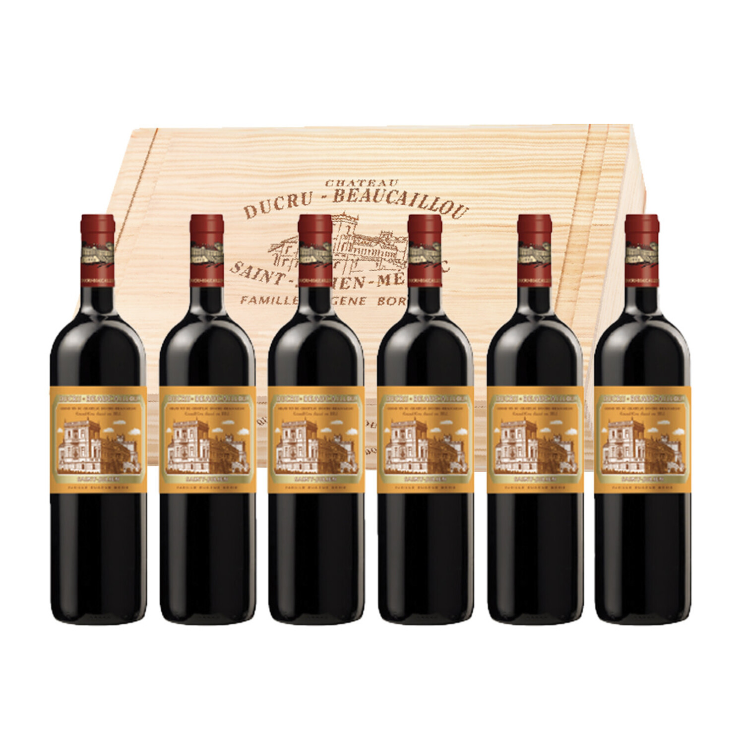 Chateau Branaire Ducru St-Julien Bordeaux Red Blends Verticals