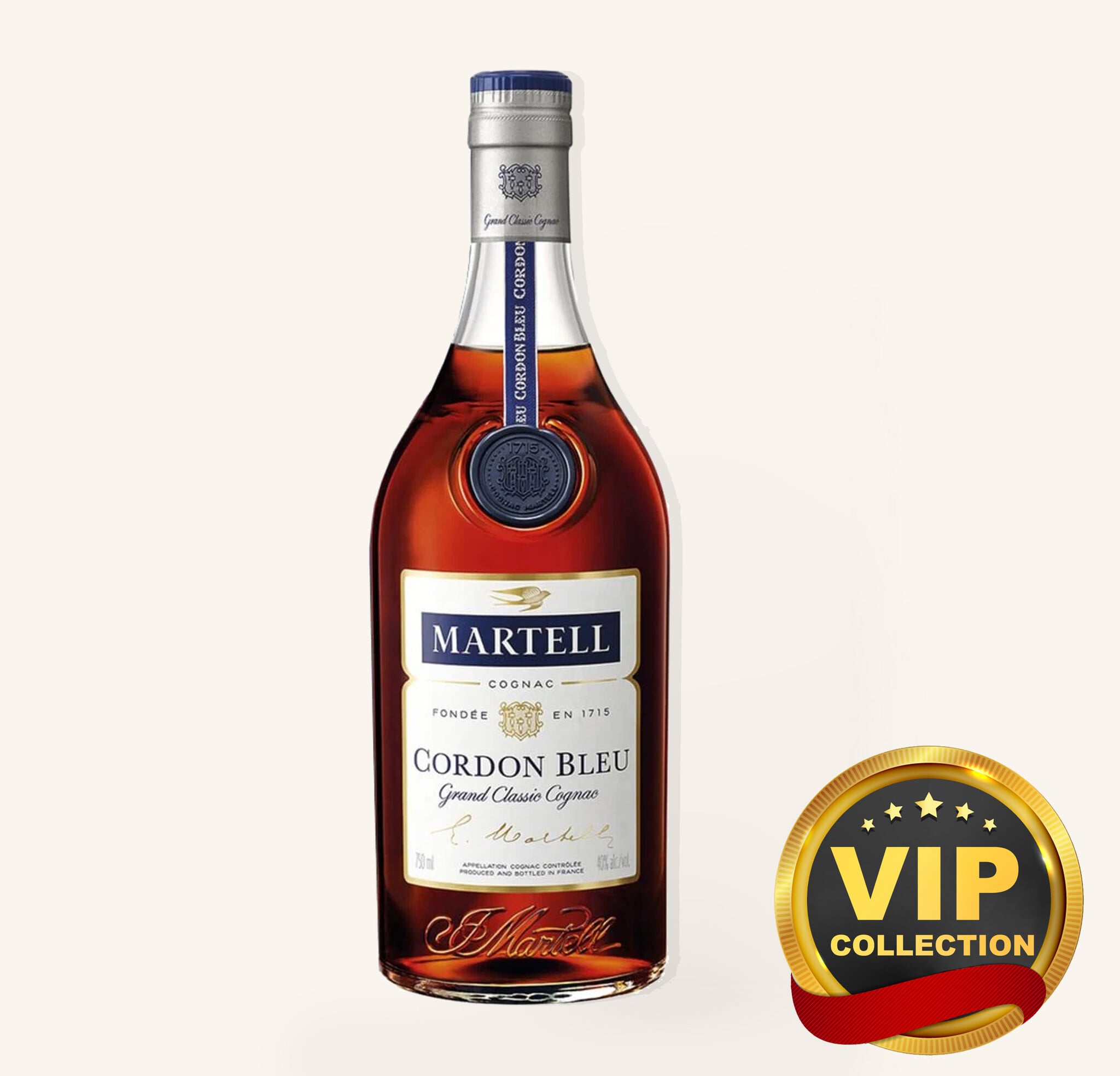 Martell Cordon Bleu 1L $219 FREE DELIVERY - Uncle Fossil Wine&Spirits