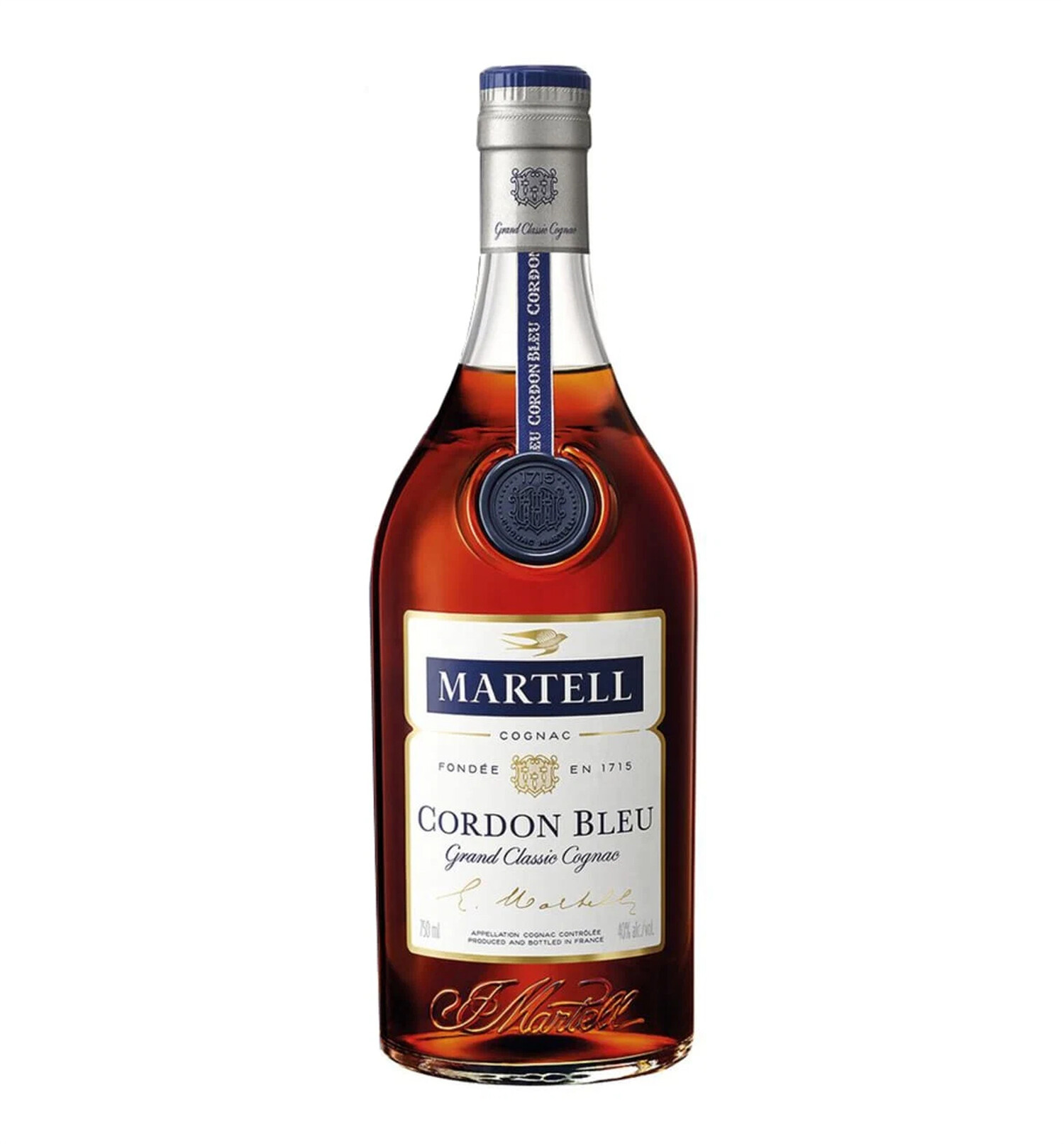Martell Cordon Bleu 1L $219 FREE DELIVERY - Uncle Fossil Wine&Spirits