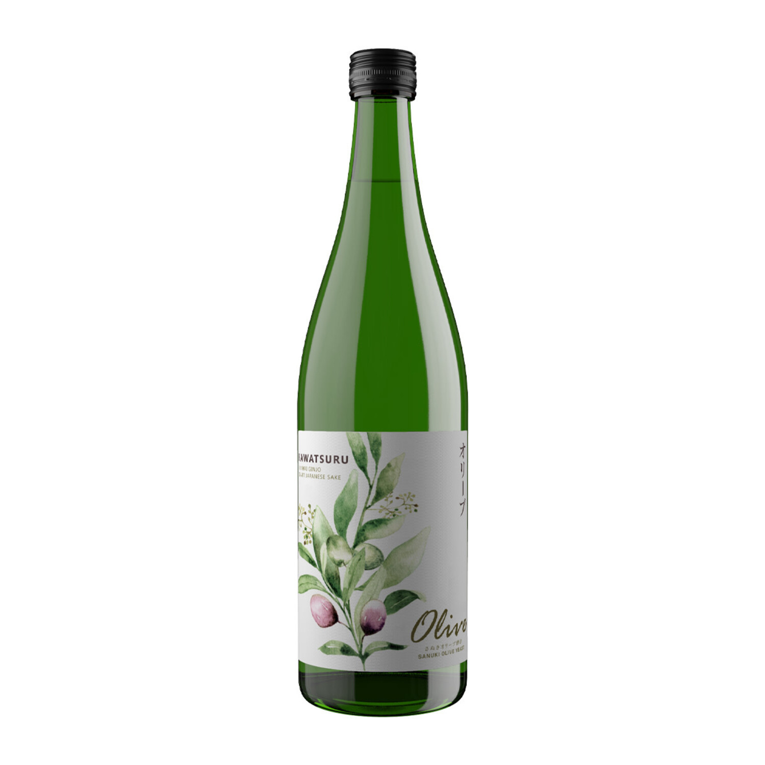 Kawatsuru Olive Junmai Ginjo 720ml 川鶴 純米吟醸 $38 - Uncle