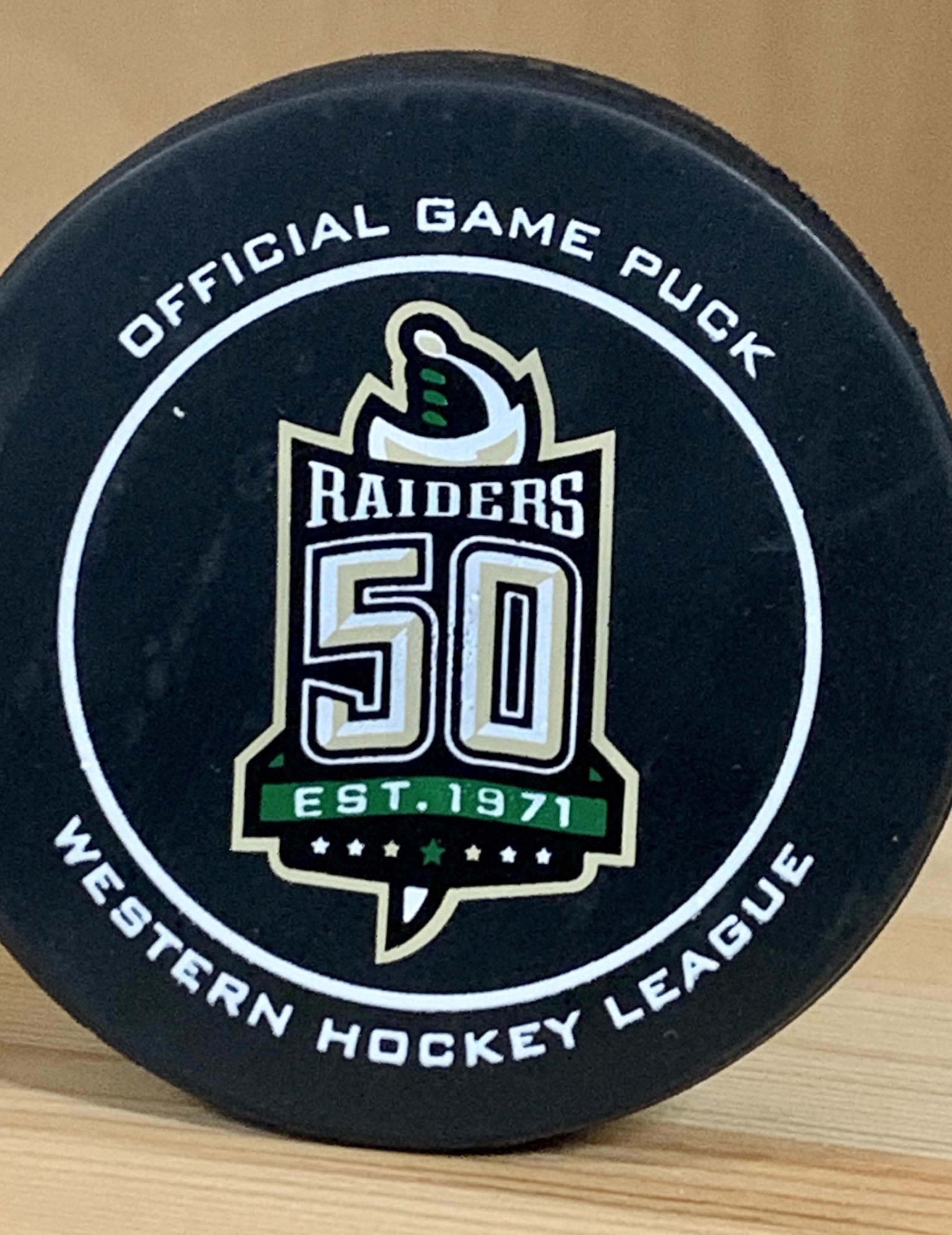 Raiders 50th Season Logo Patch - Vintage Color - Prince Albert Raiders