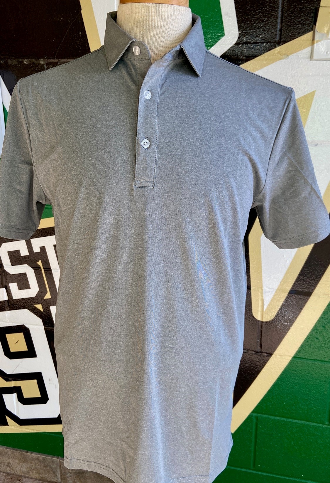 Raiders PLYR Golf Shirts - GREY - Prince Albert Raiders