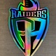 Stickermule Raiders Holographic Stickers