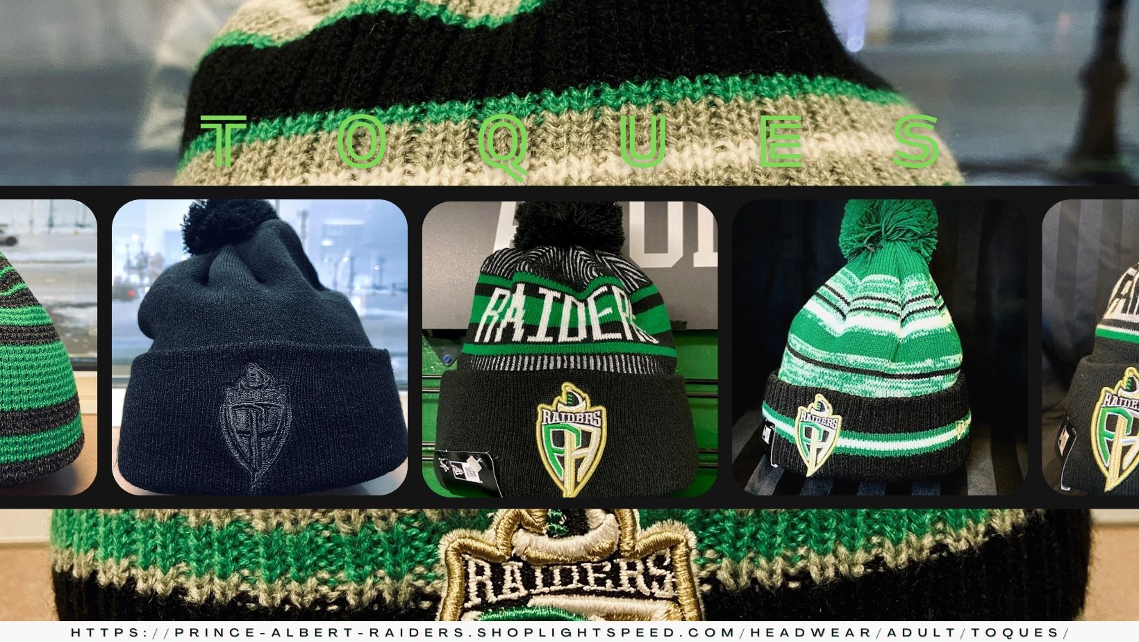 Raiders Launch Online Store - Prince Albert Raiders