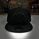 950 Skull Black on Black Trucker