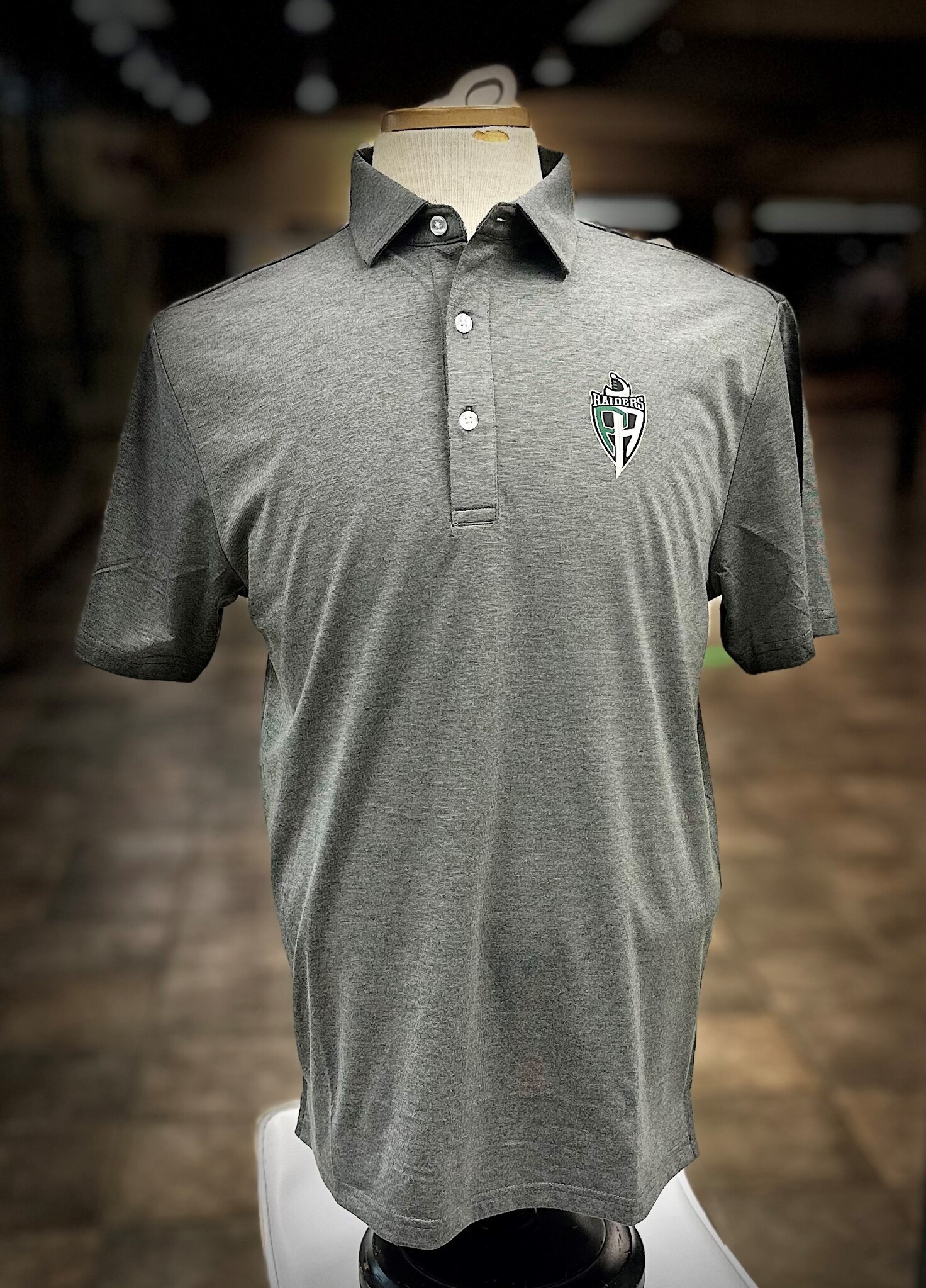 PLYR RAIDER PLYR  Grey Polo
